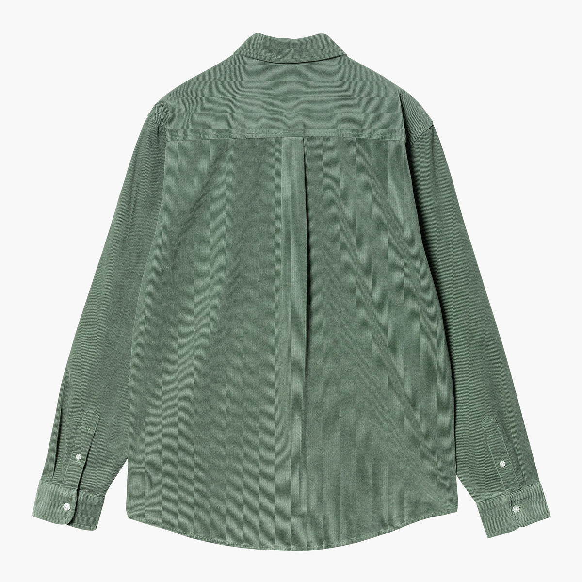 L/s Madison Fine Cord Shirt Park / Wax