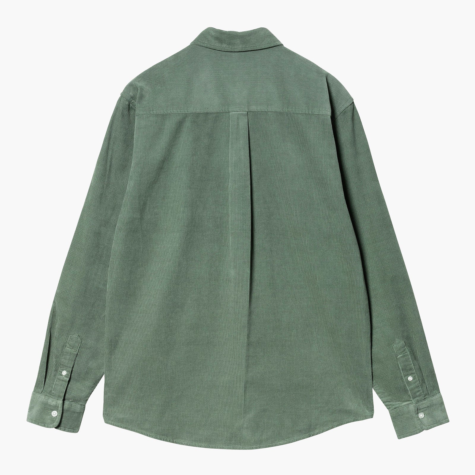 L/s Madison Fine Cord Shirt Park / Wax