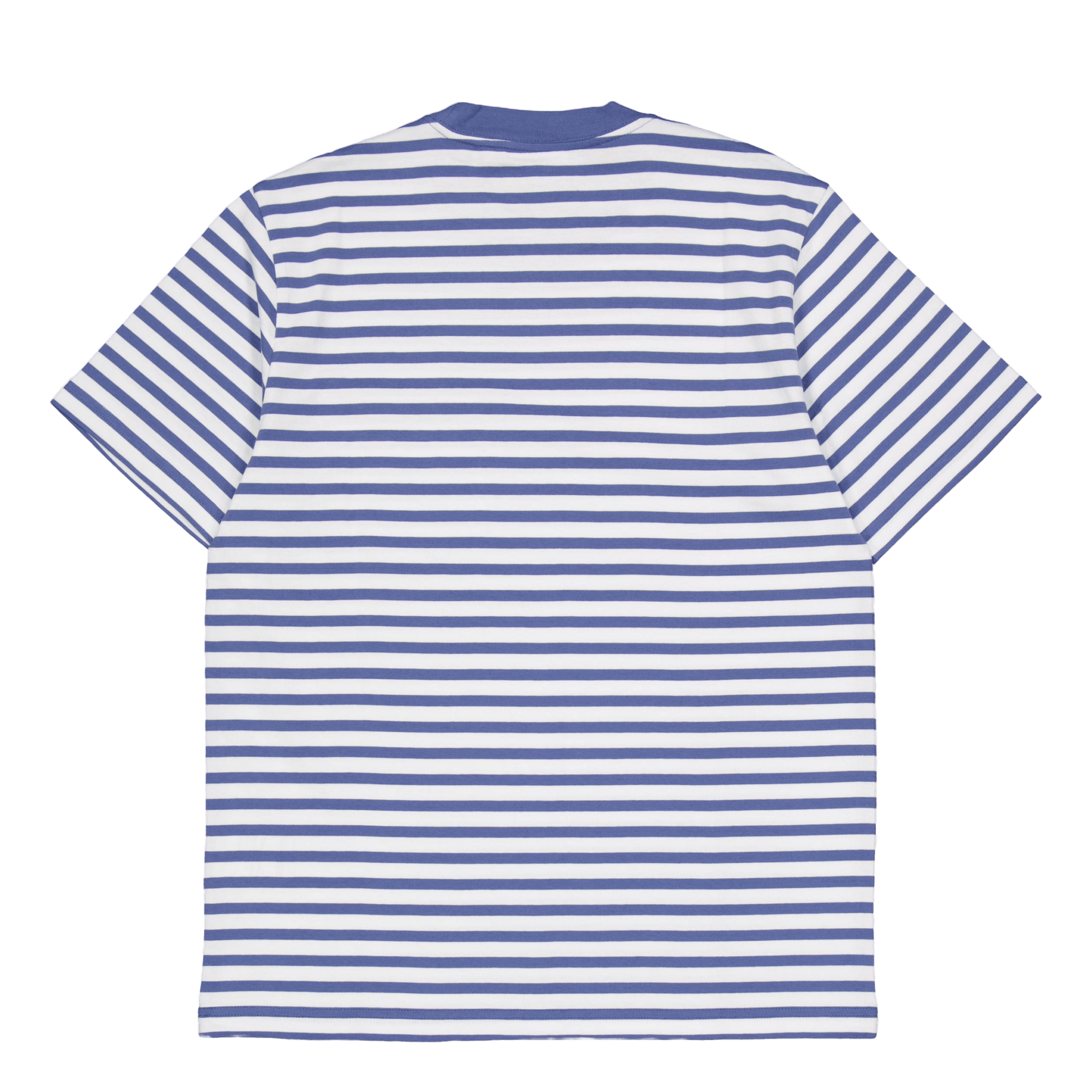 S/s Seidler Pocket T-shirt Seidler Stripe, Sorrent / Whit