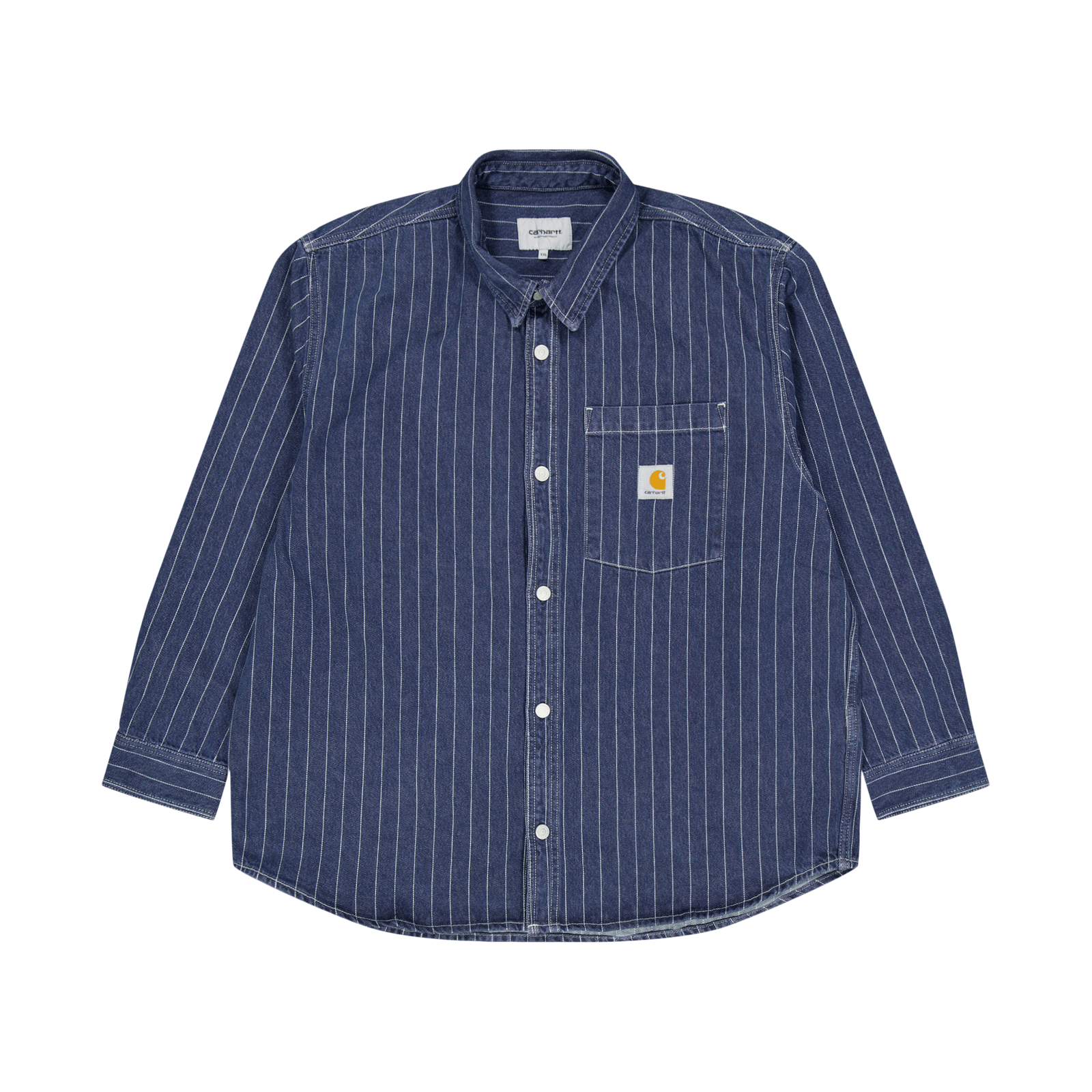 Orlean Shirt Jac Orlean Stripe, Blue / White