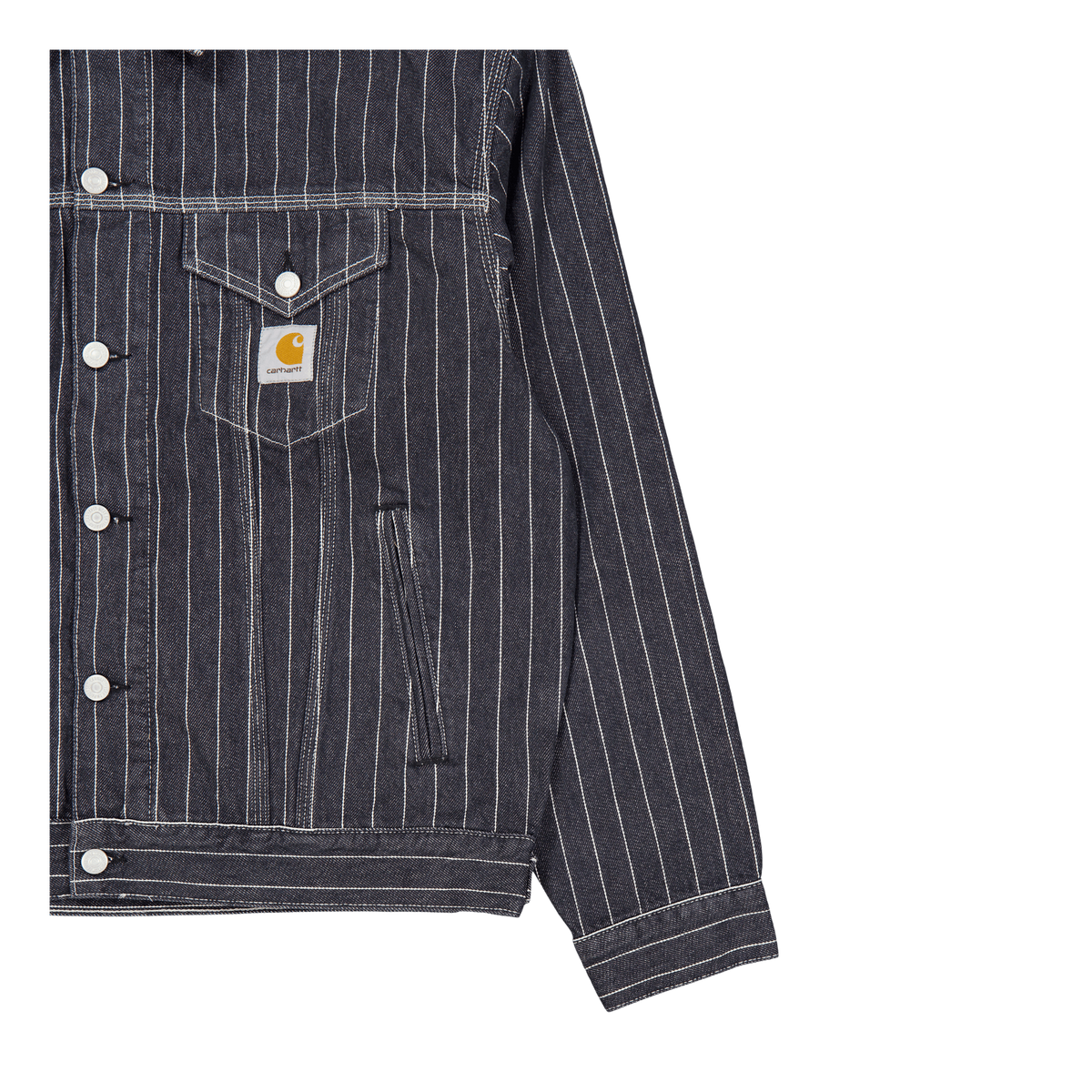 Orlean Jacket Orlean Stripe, Black / White