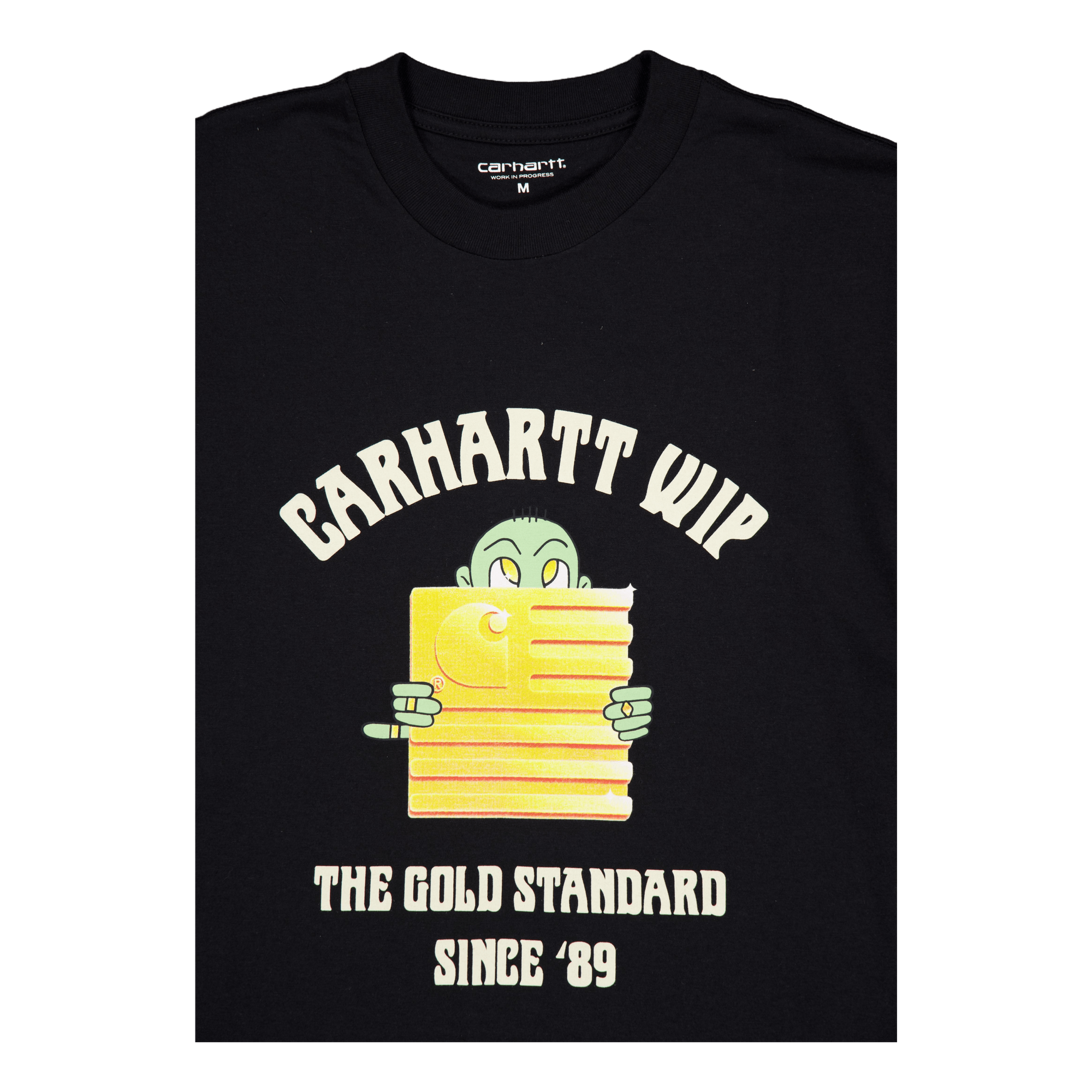 S/s Gold Standard T-shirt Black