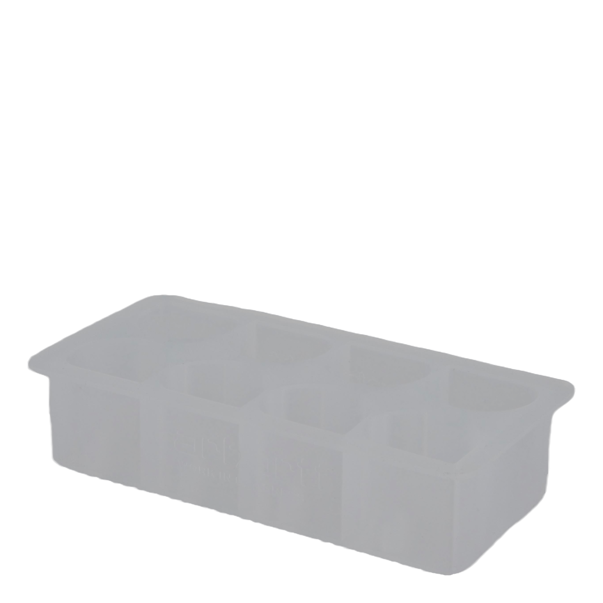 C Logo Ice Cube Tray Clear