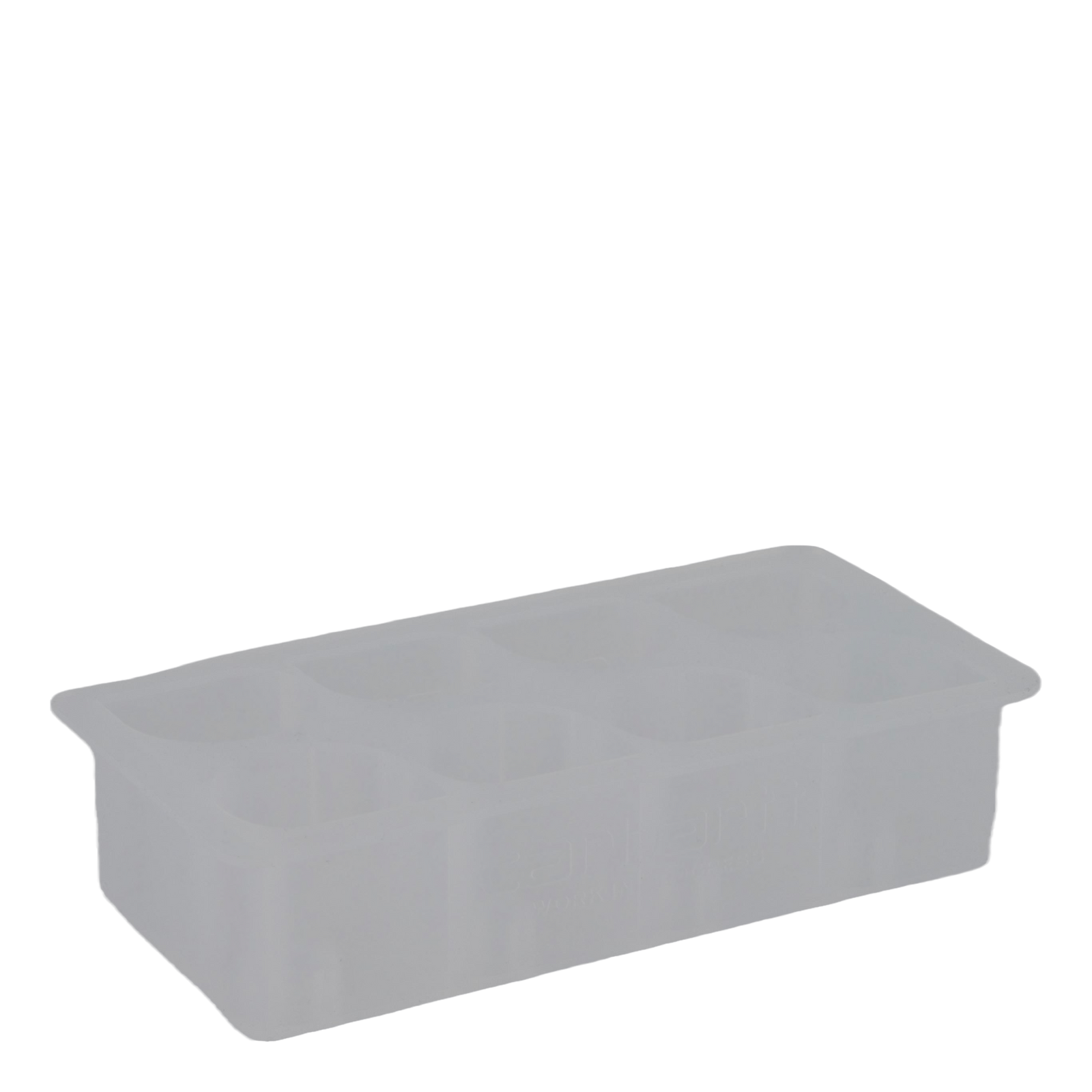 C Logo Ice Cube Tray Clear