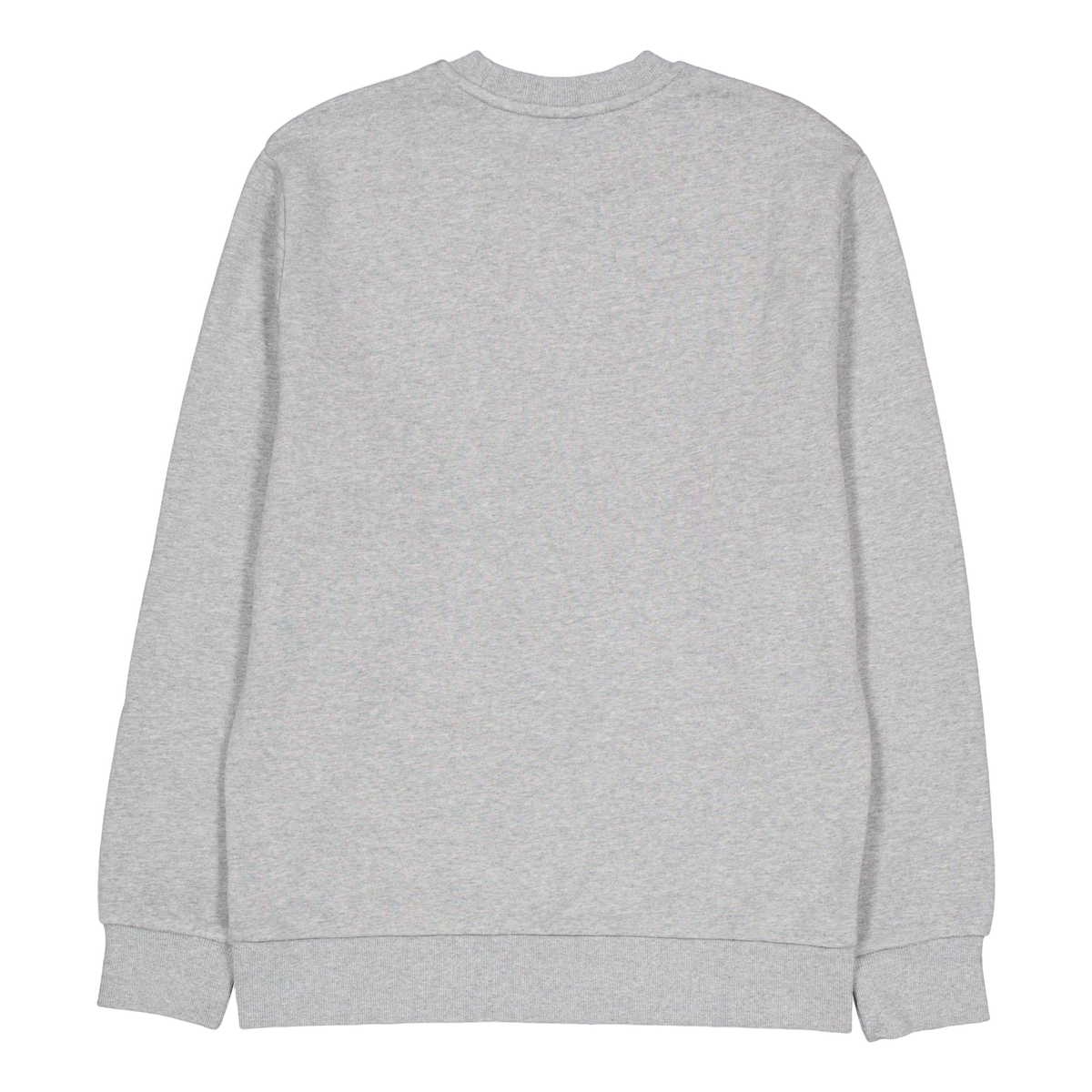 Script Embroidery Sweat Grey Heather / White