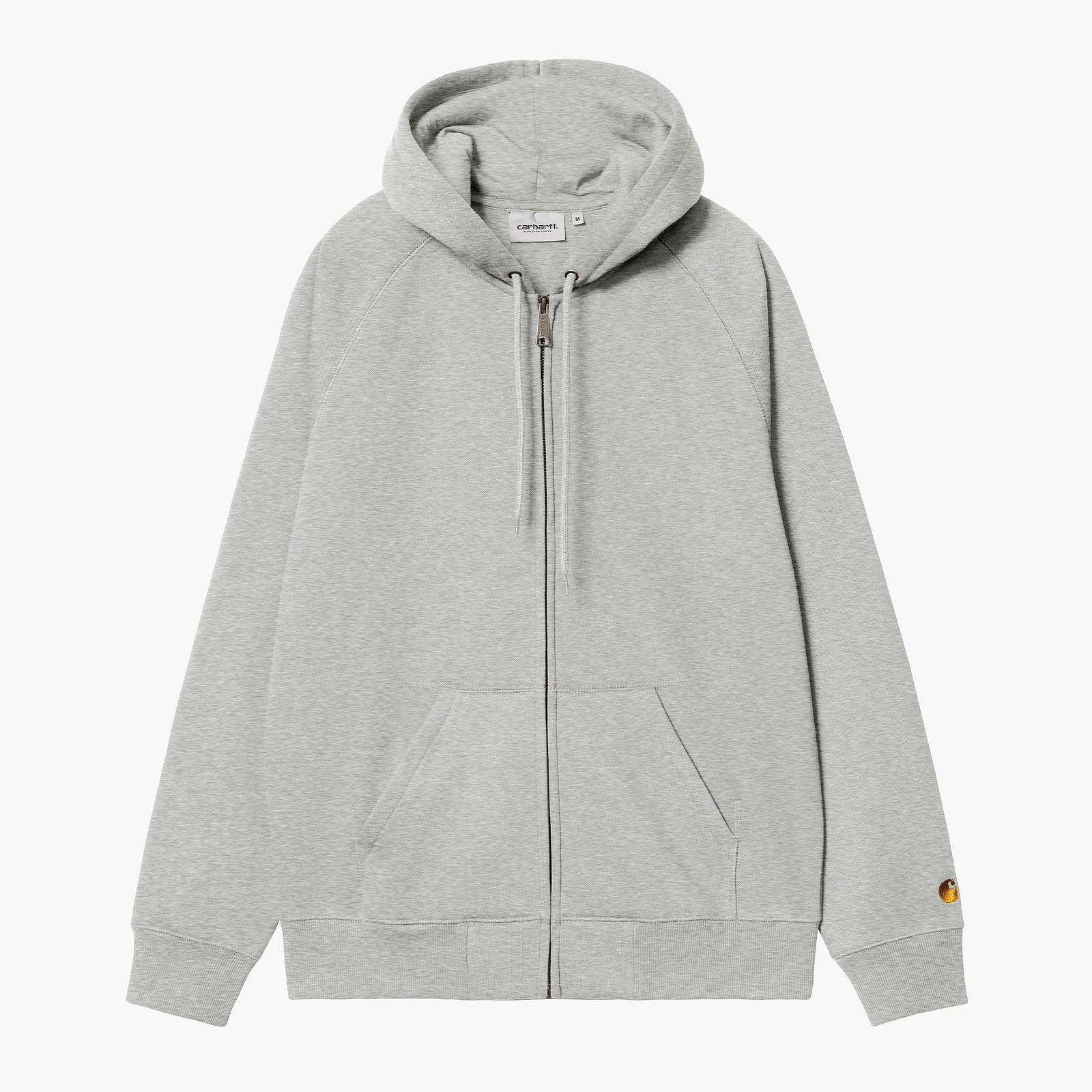 Hooded Chase Jacket Grey Heather / Gold