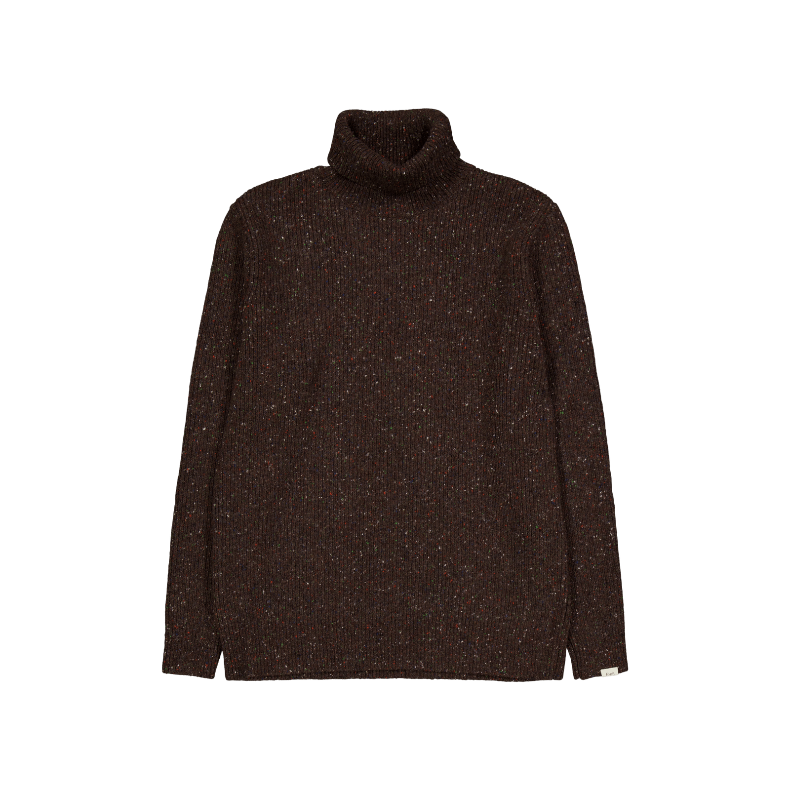 Marsh Puzzle Turtleneck Brown