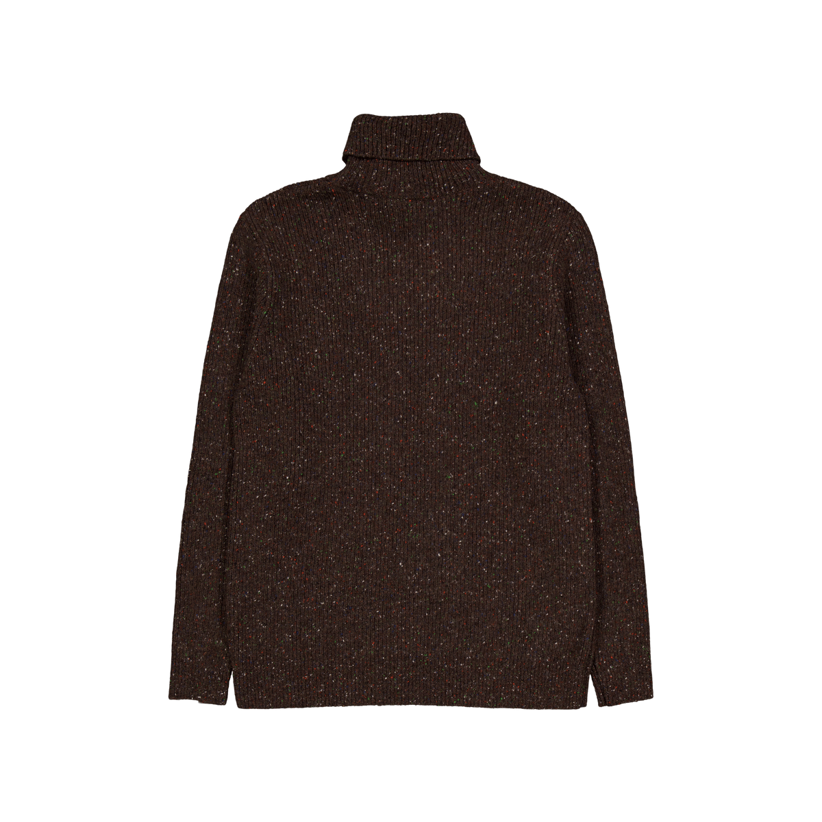 Marsh Puzzle Turtleneck Brown