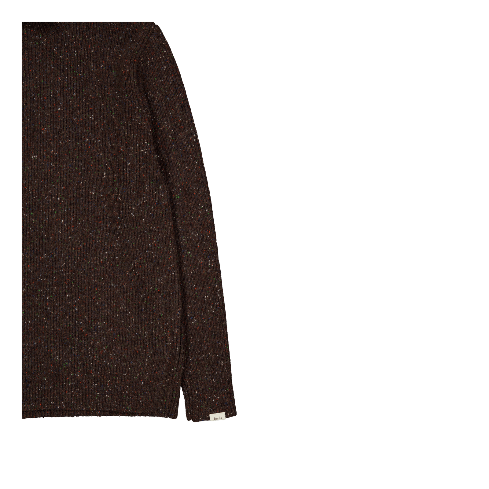 Marsh Puzzle Turtleneck Brown