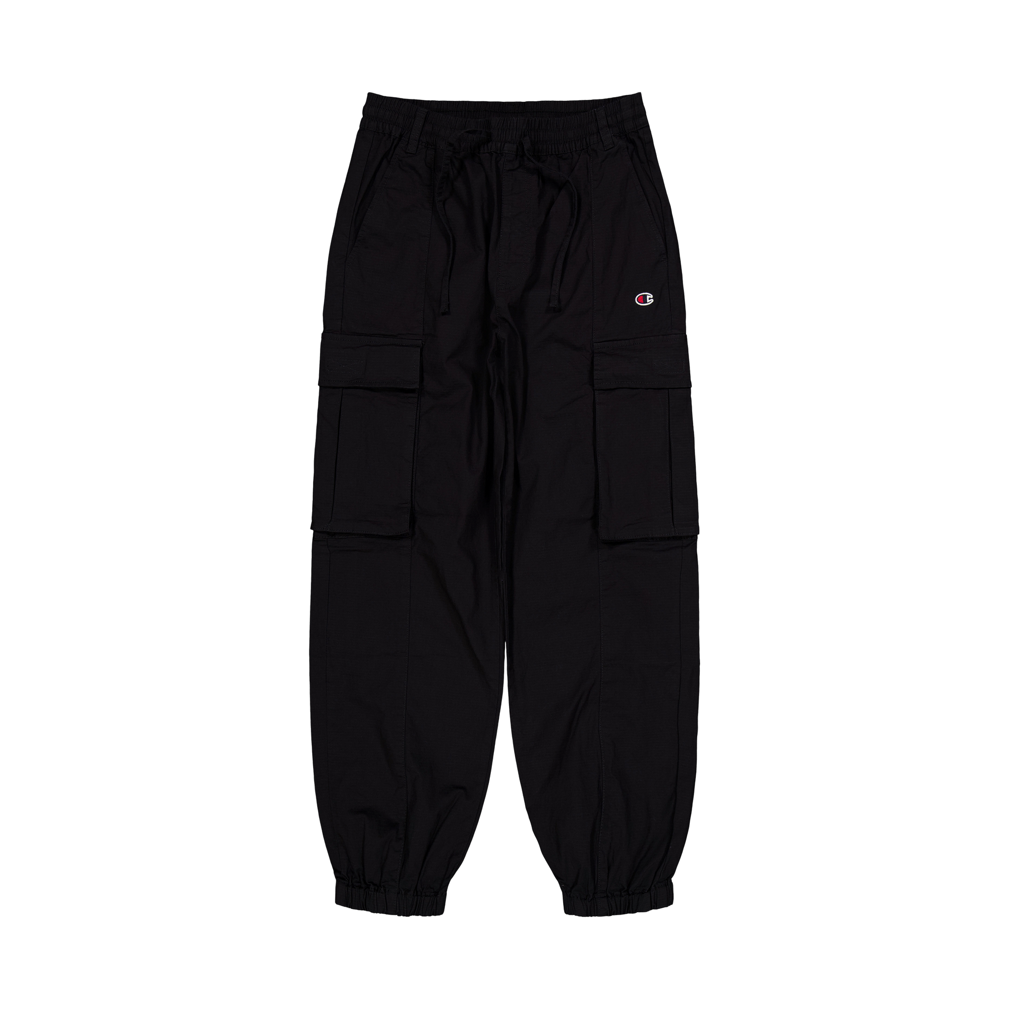 Elastic Cuff Cargo Pant Black