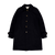 Shelter Wool Long Coat - Navy Navy