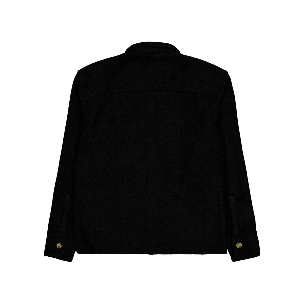 Ivy Wool Overshirt Black