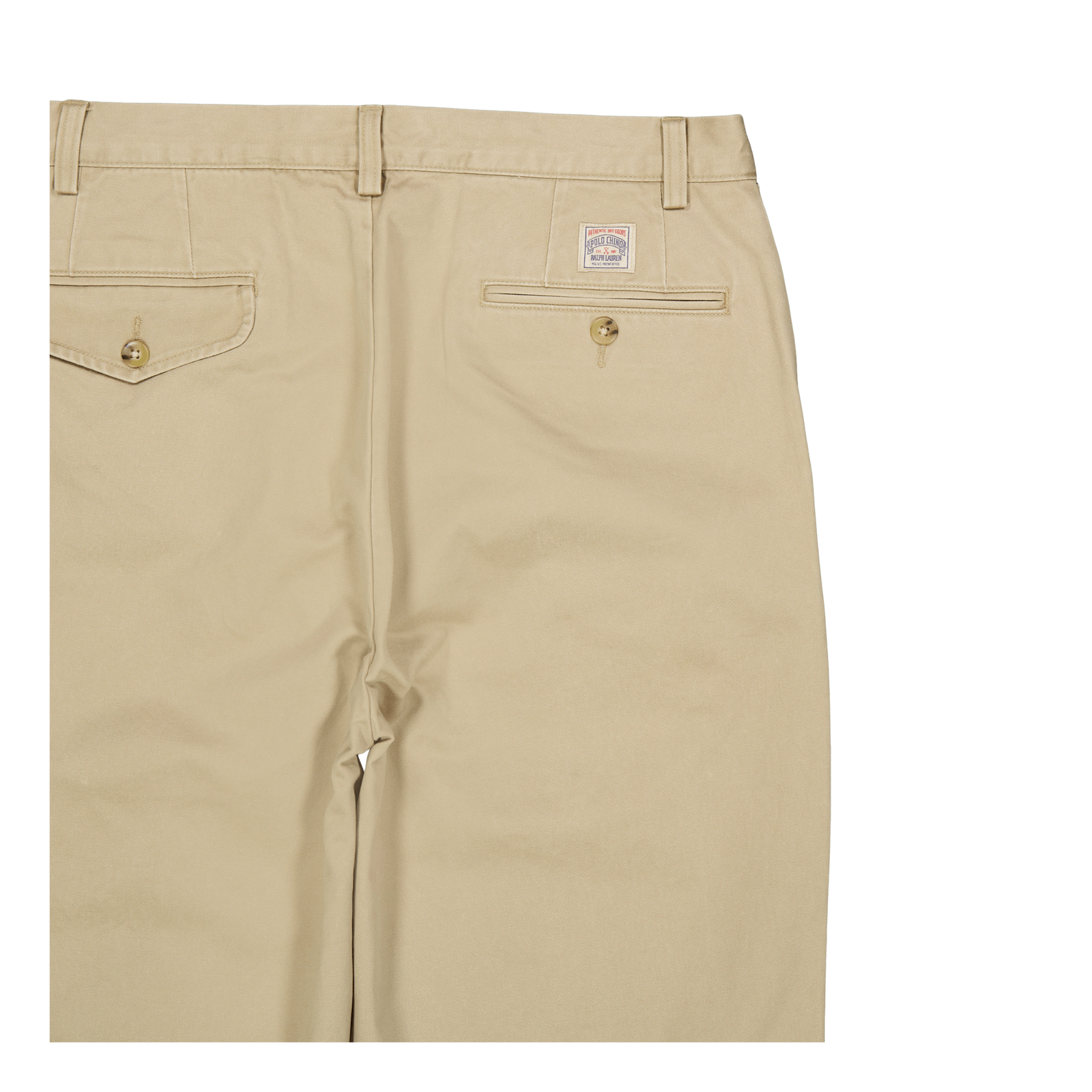 Whitman Relaxed Fit Pleated Chino Pant Rl Khaki