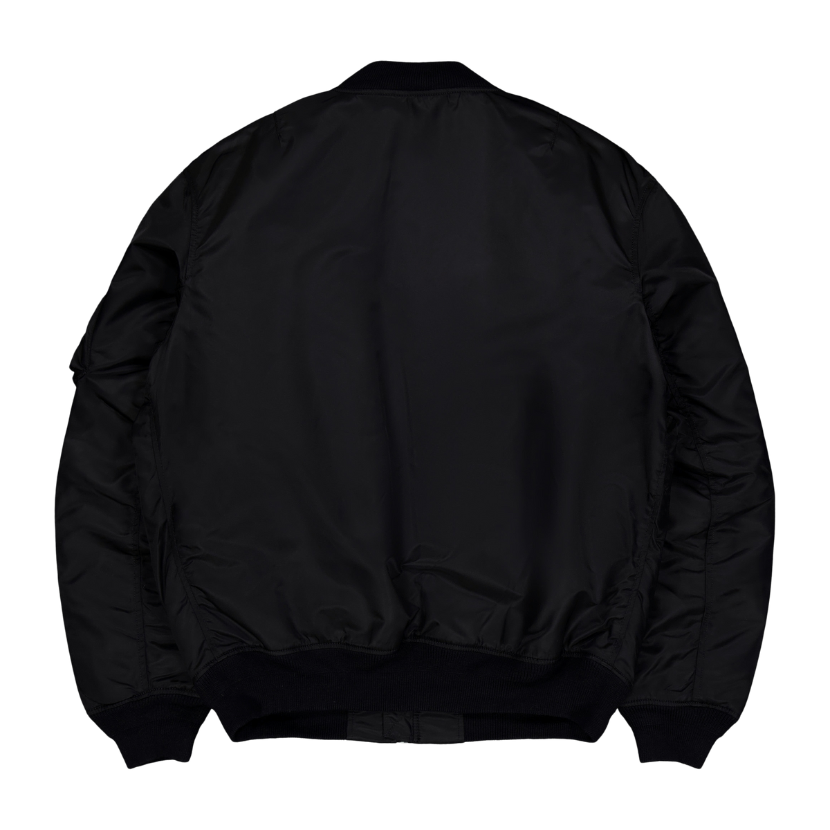 Down Bomber Jacket Polo Black
