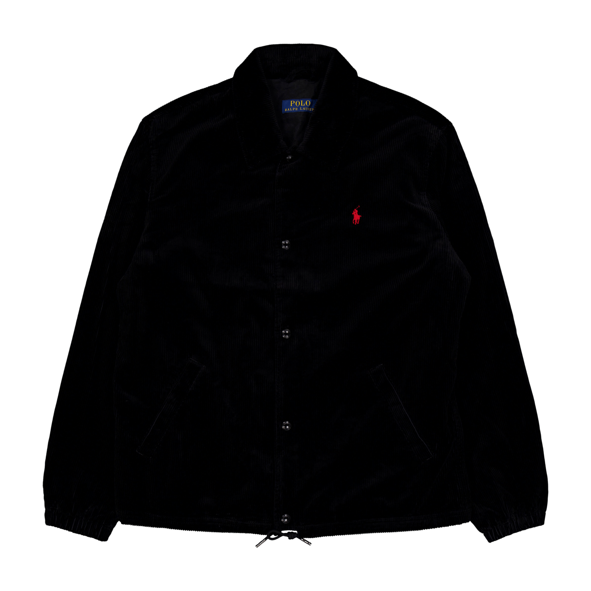 Black polo windbreaker sales