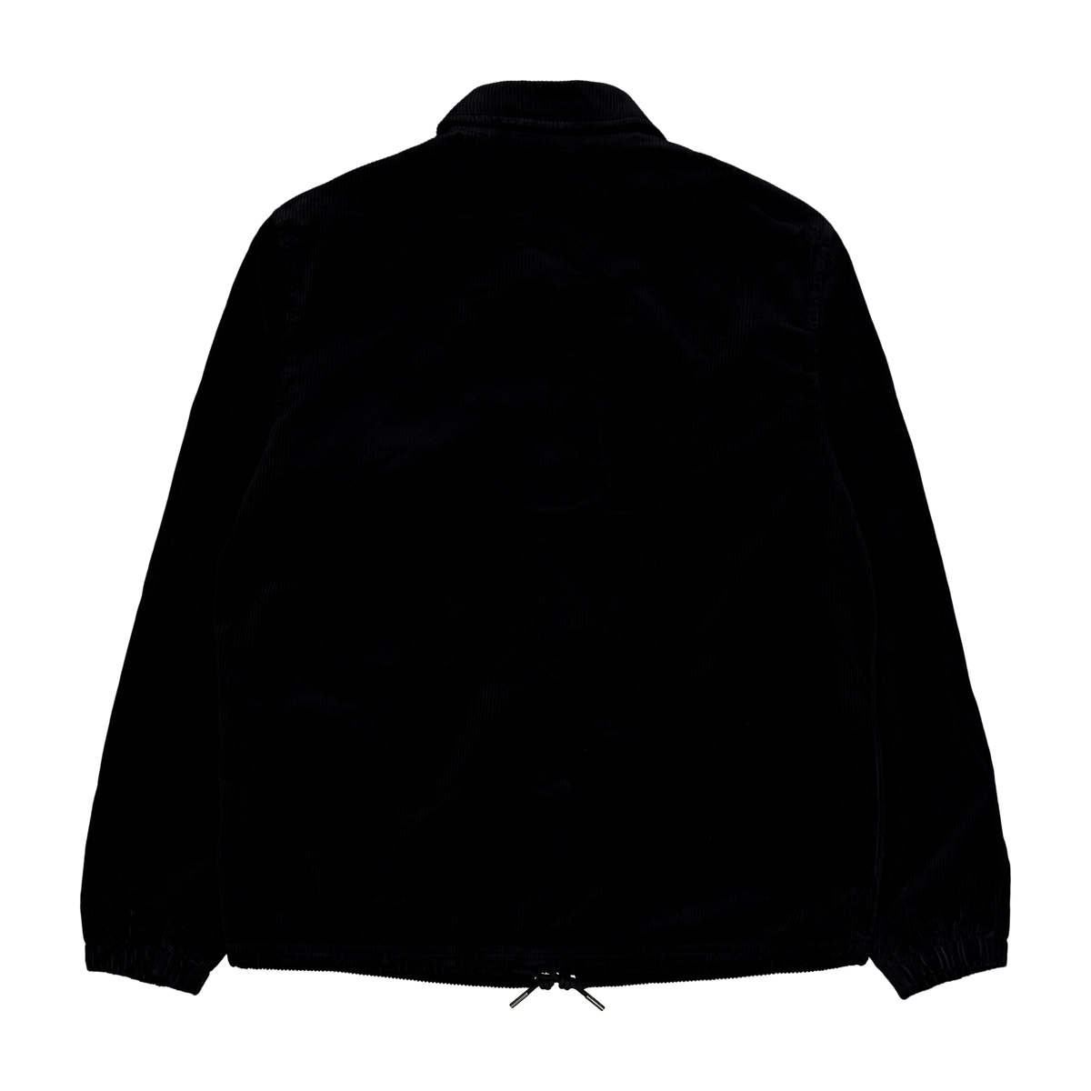 Corduroy Coach Jacket Polo Black