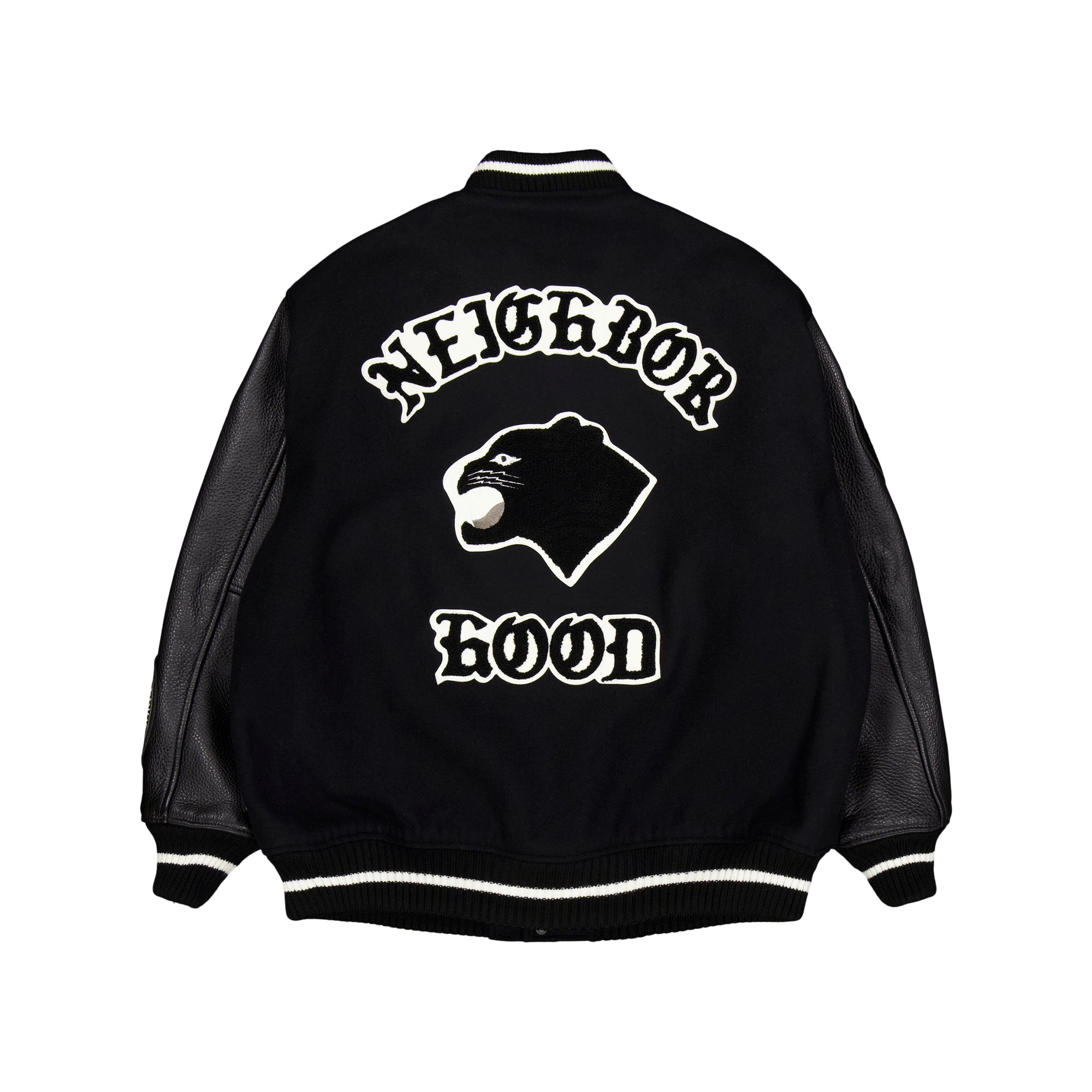 Neighborhood Stadium Jacket Black | Caliroots.com Neighborhood Stadium Jacket Black | Caliroots.com