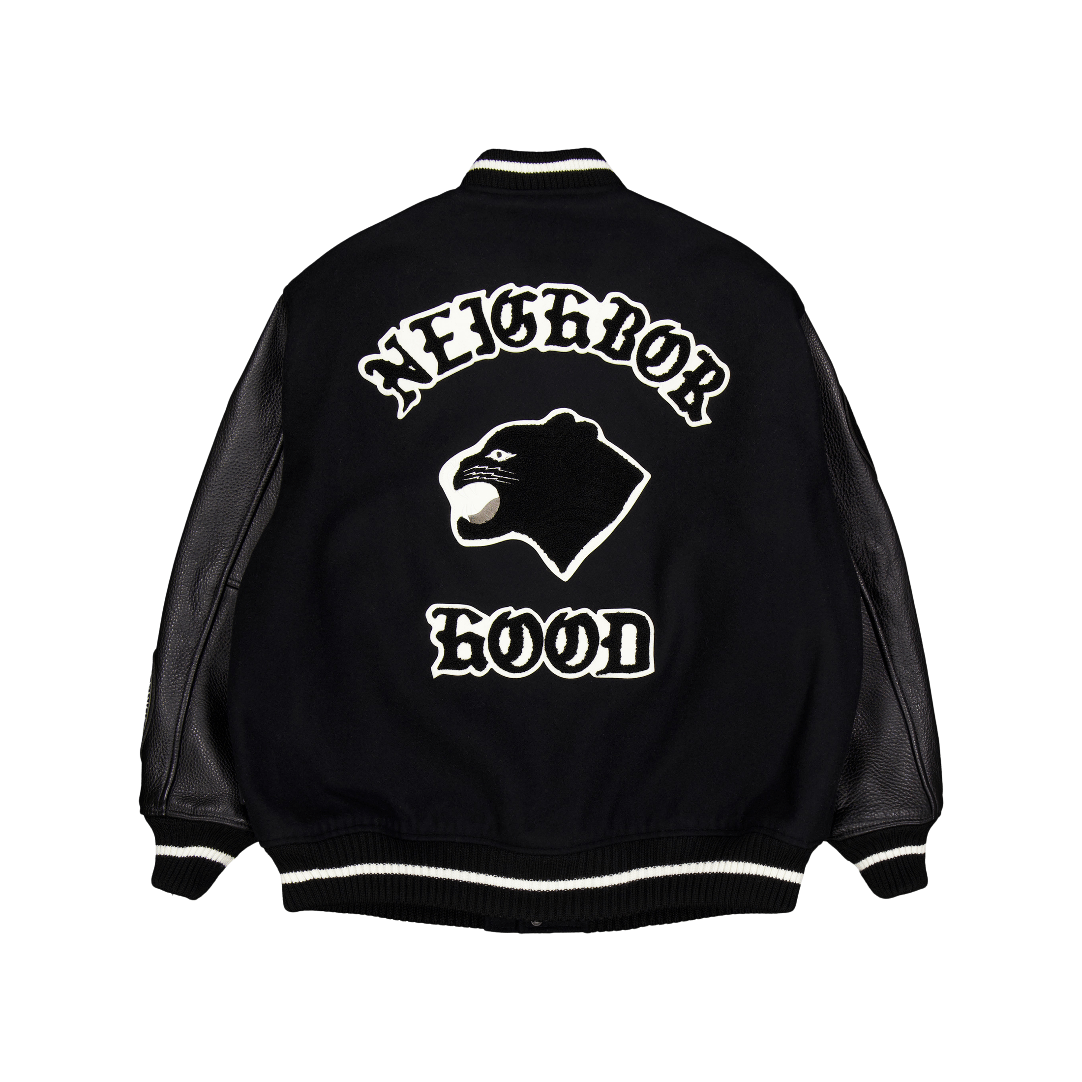 Neighborhood Stadium Jacket Black | Caliroots.com Neighborhood Stadium Jacket Black | Caliroots.com