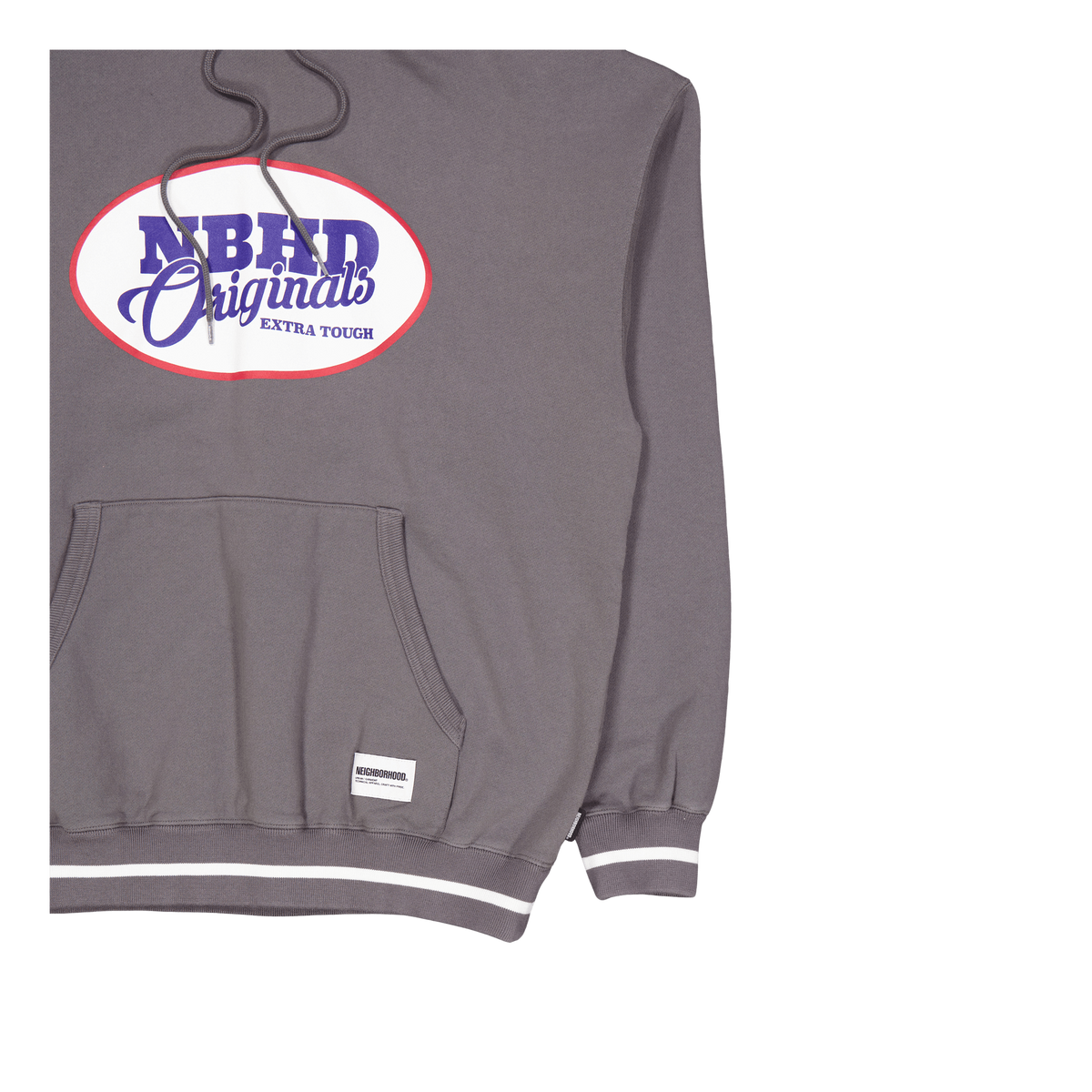 College Sweatparka Ls Gray