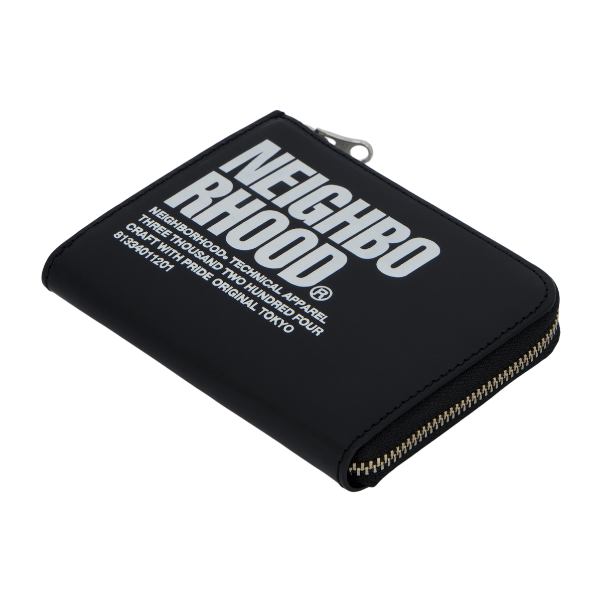 Id L-shaped Fastener Wallet Black