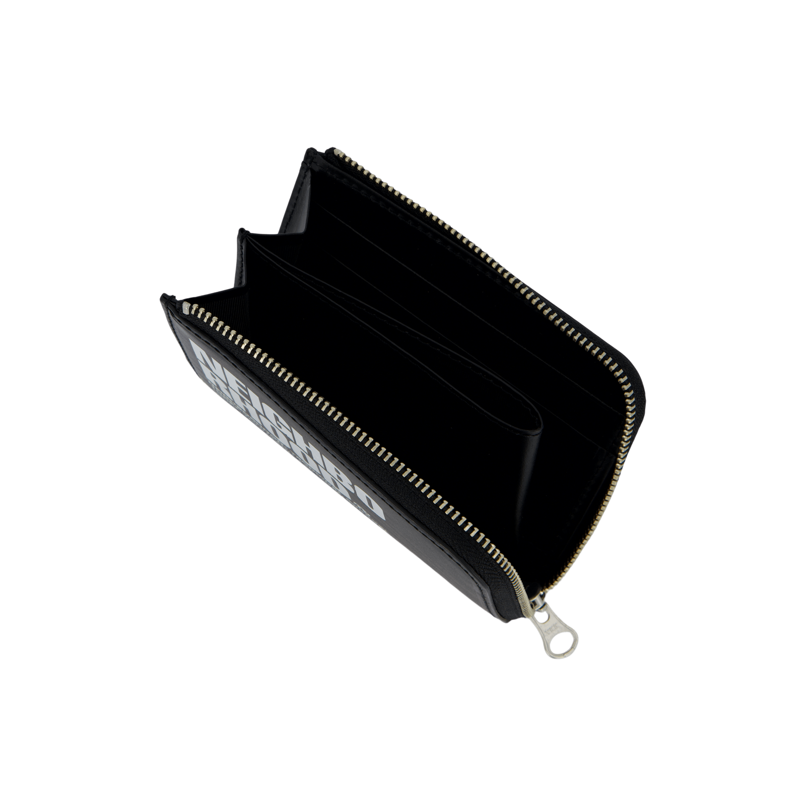 Id L-shaped Fastener Wallet Black