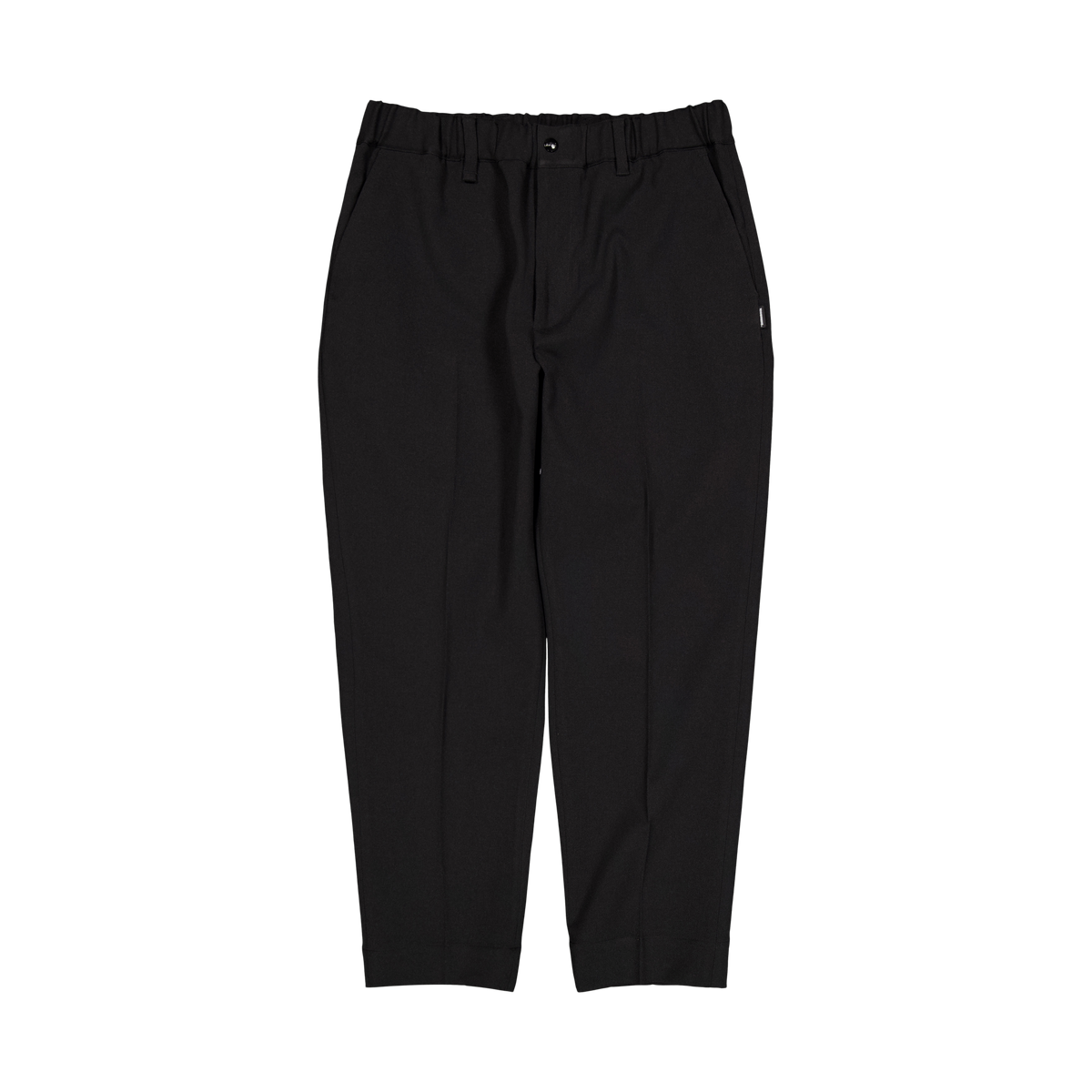 Tapered Silhouette Pants Black