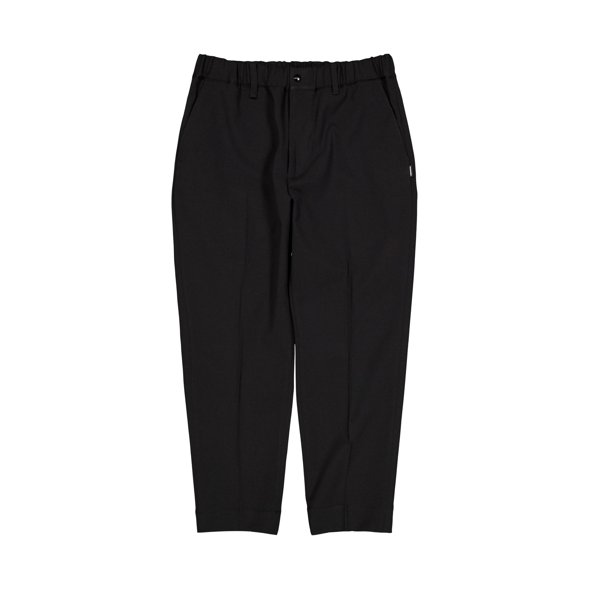 Tapered Silhouette Pants Black