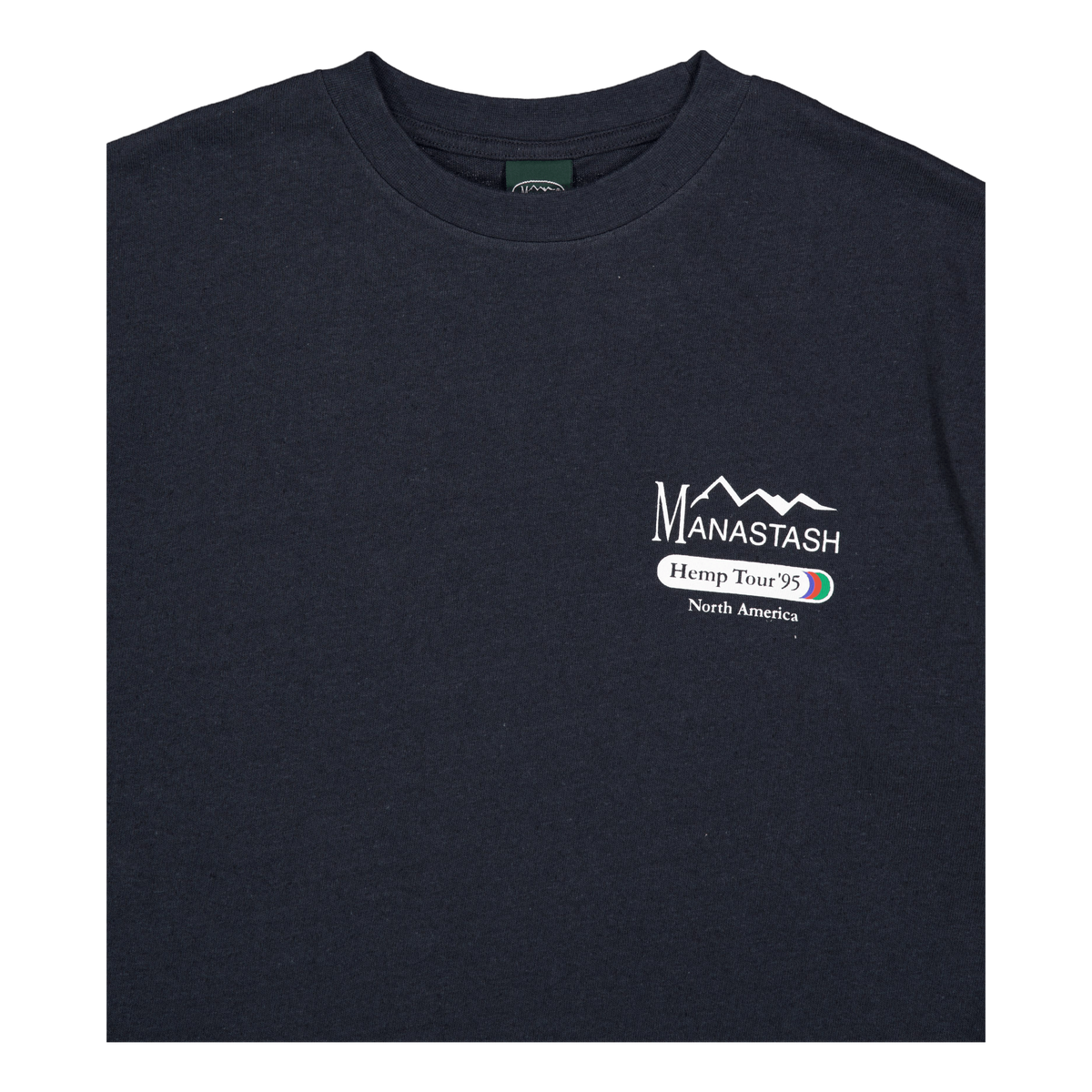 Hemp Tee Tour Blk