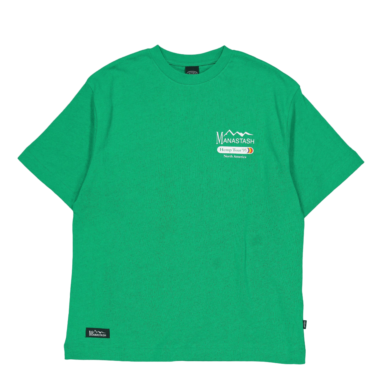 Hemp Tee Tour Grn