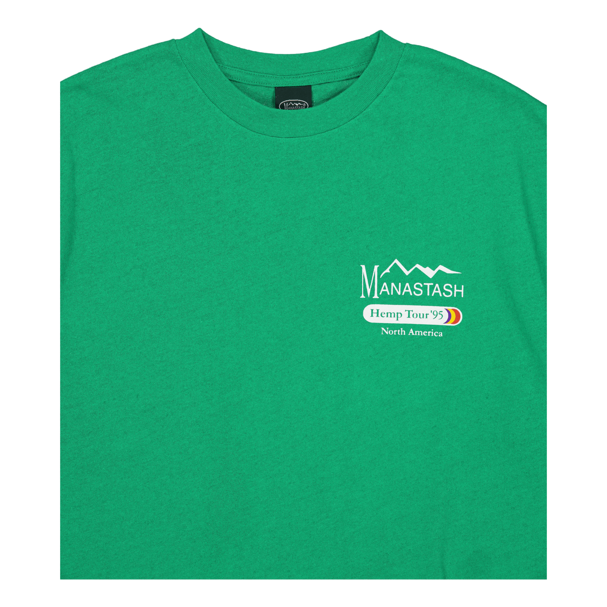 Hemp Tee Tour Grn