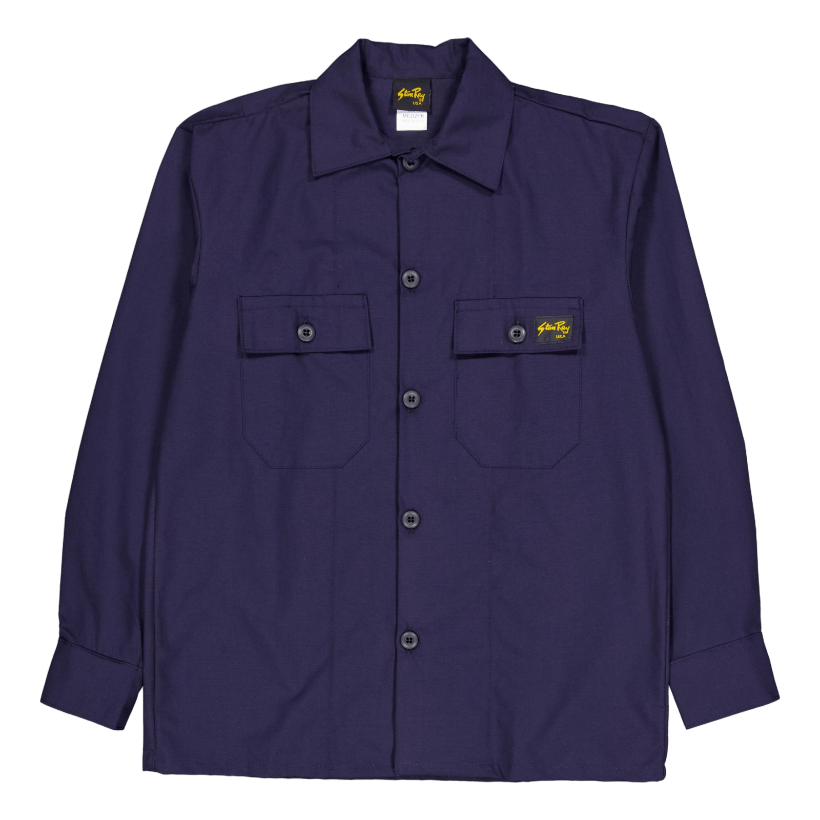 2 Pocket Shirt Navy Ripstop