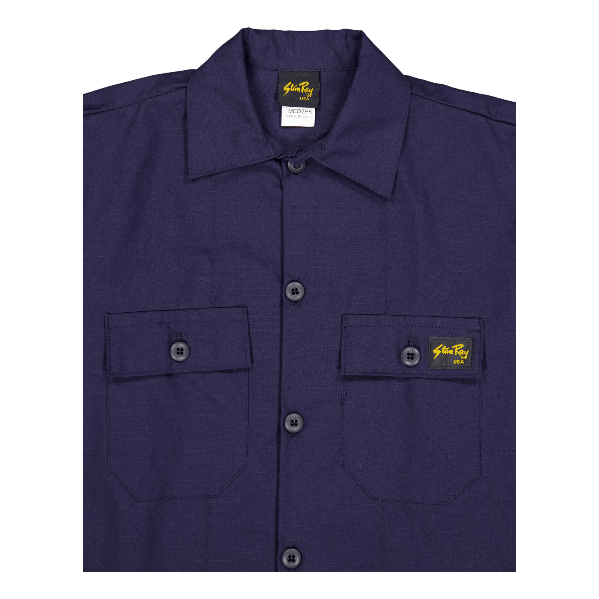 2 Pocket Shirt Navy Ripstop