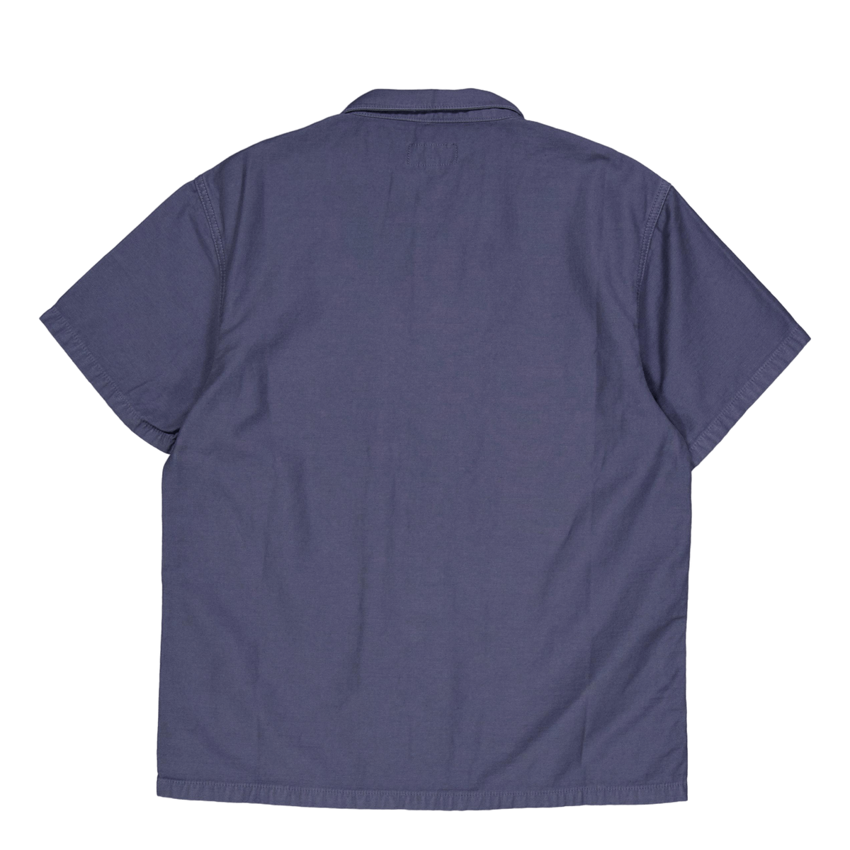 Cpo Short Sleeve Navy Sateen