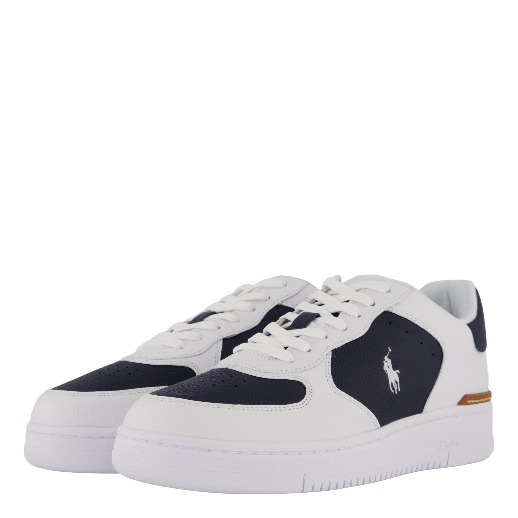 Masters Court Leather Sneaker White / Navy