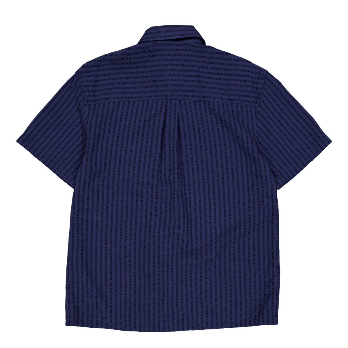 Vole Seerscuker Ss Shirt Navy