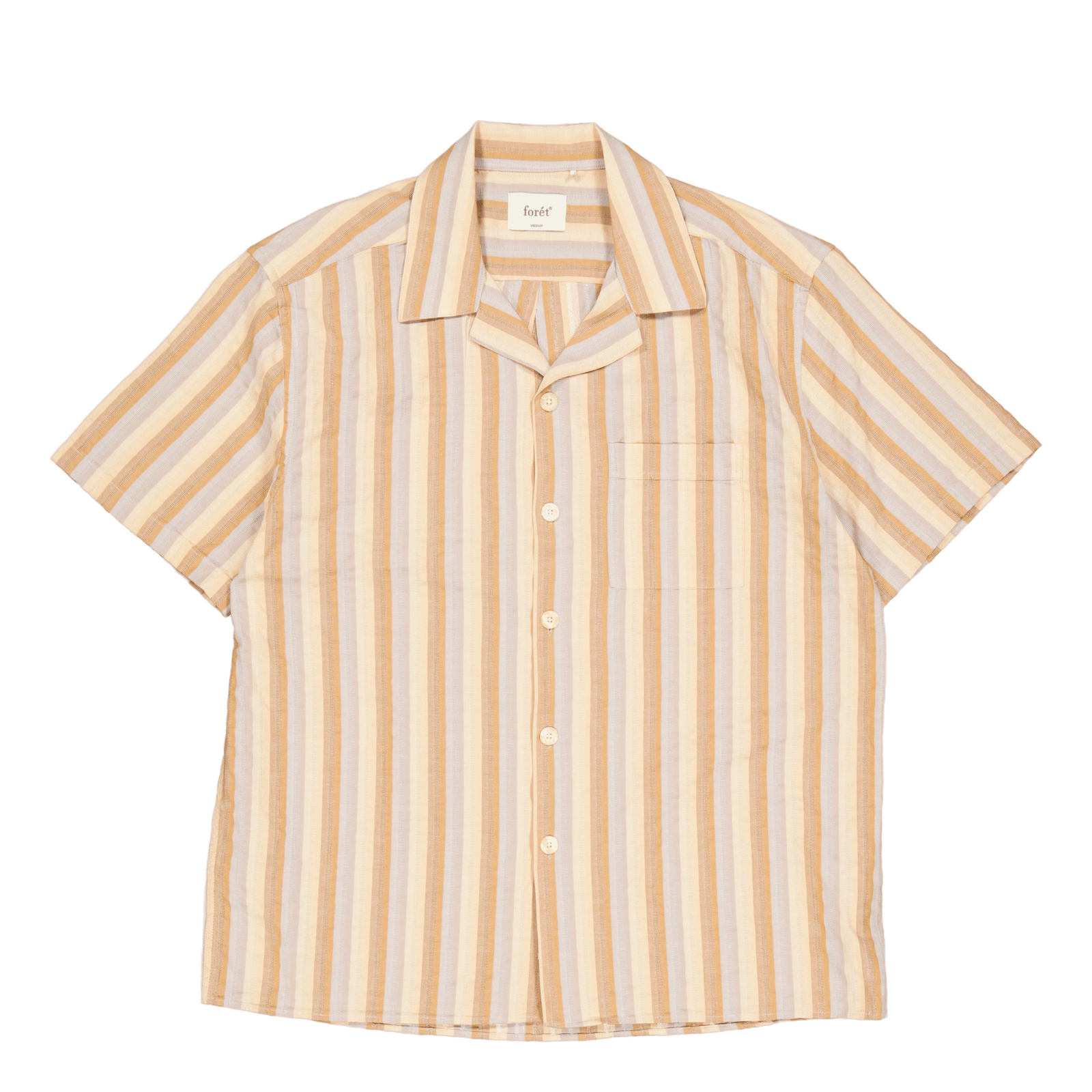 Otter Seerssucker Ss Shirt Rubber Stripe
