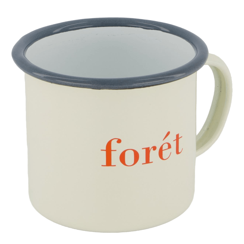 Bean Enamel Mug Cloud