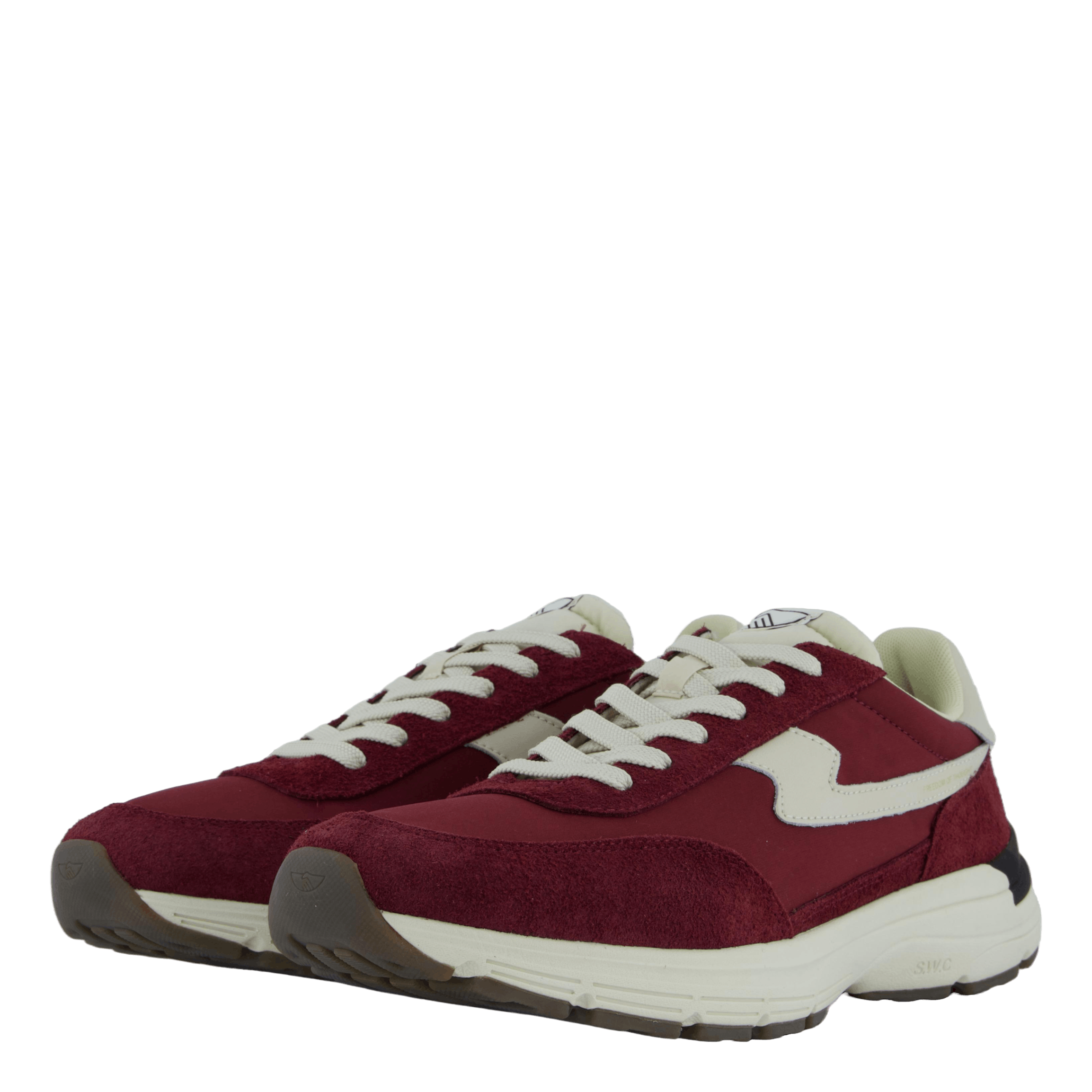 Stepney Workers Club Osier S strike Raw Suede Mix College Red Caliroots