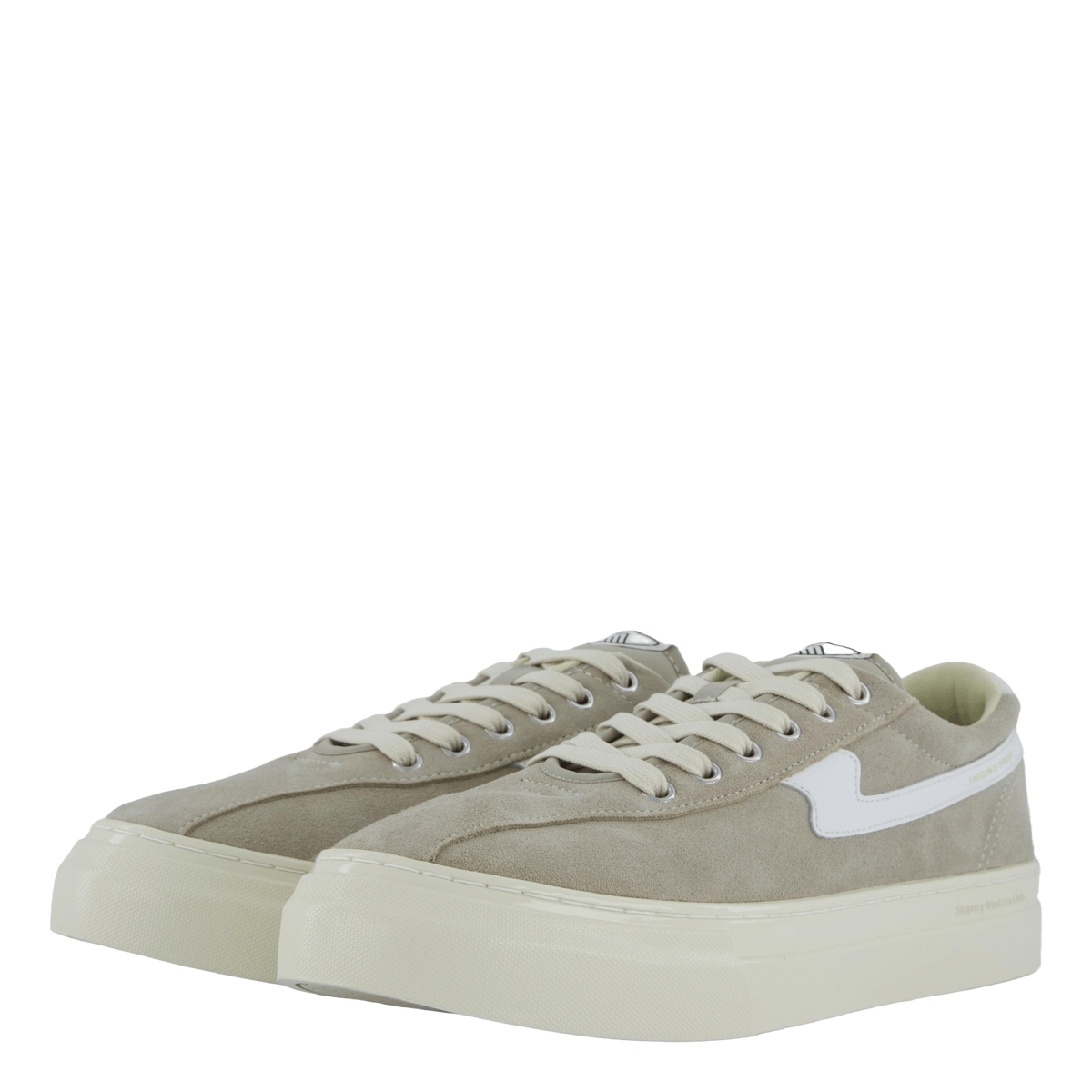 Dellow S-strike Cup Suede Lt Grey & White