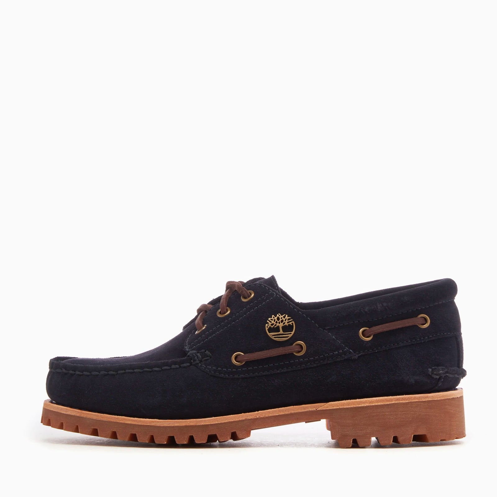 Timberland Authentic Boat Shoe Dark Blue Suede