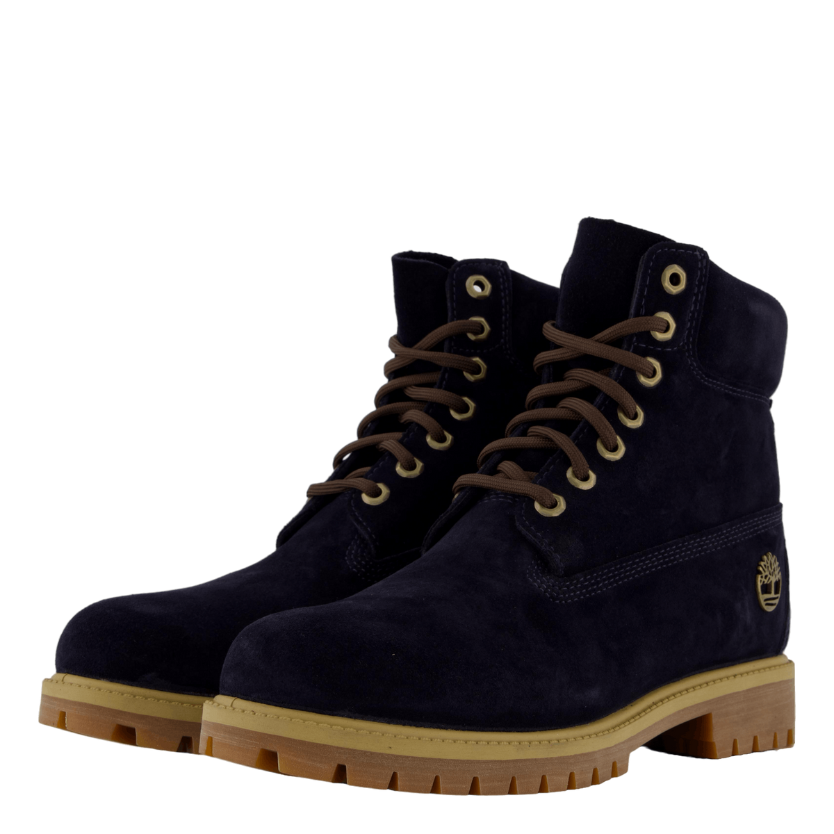 Timberland Heritage 6 Inch Lac Dark Blue Suede