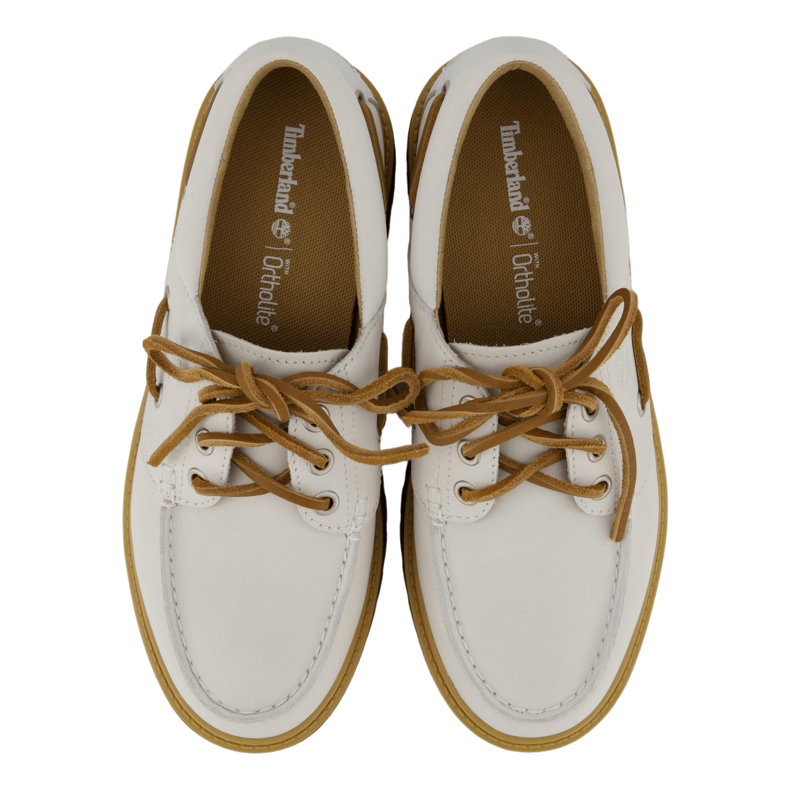 Stone Street Boat Shoe White Full Grain