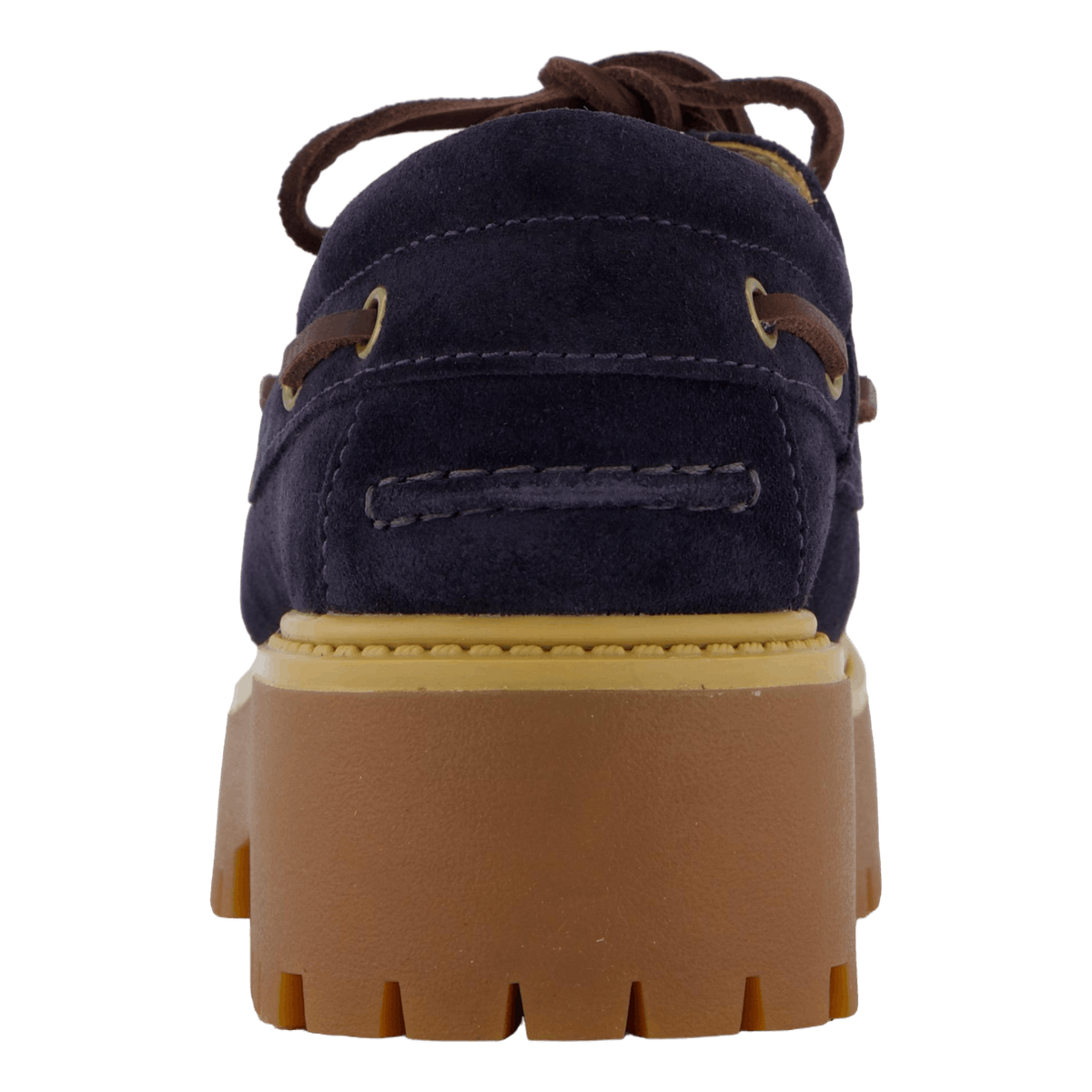 Stone Street Boat Shoe Dark Blue Suede