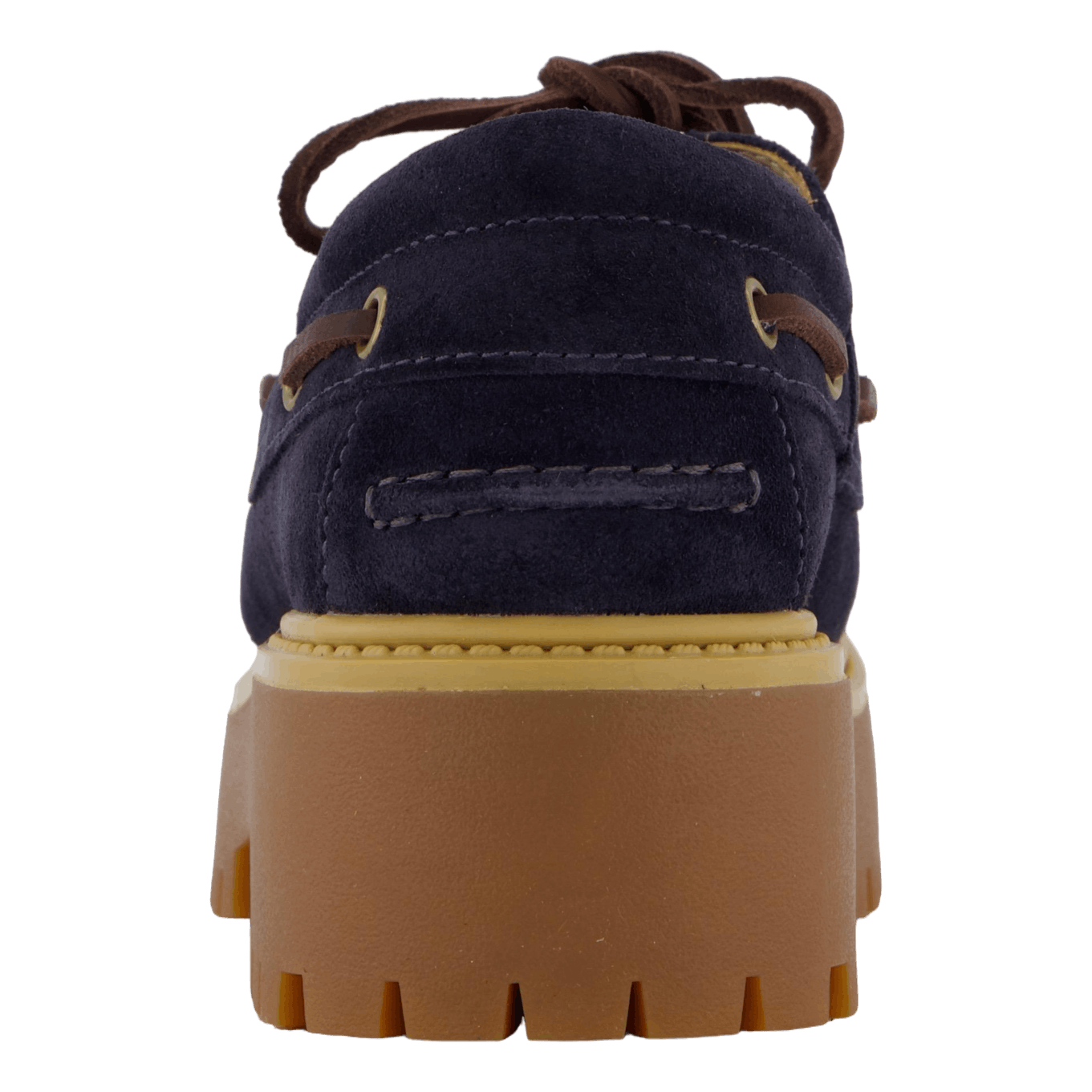 Stone Street Boat Shoe Dark Blue Suede