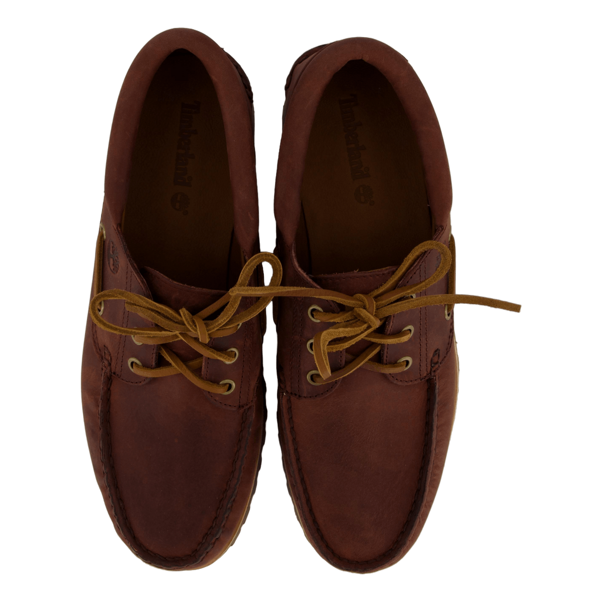 Timberland Authentic Boat Shoe Medium Brown Full Grain