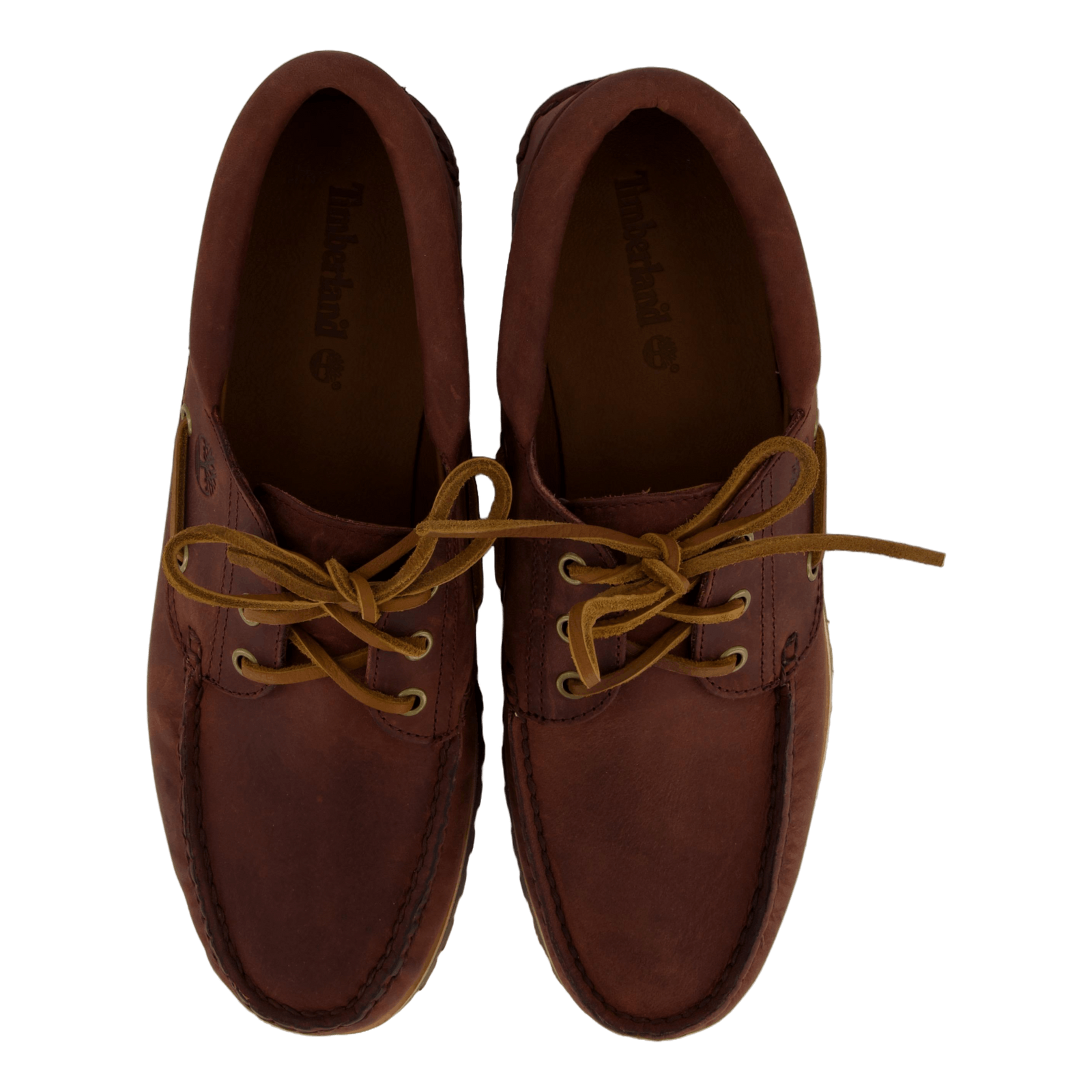 Timberland Authentic Boat Shoe Medium Brown Full Grain