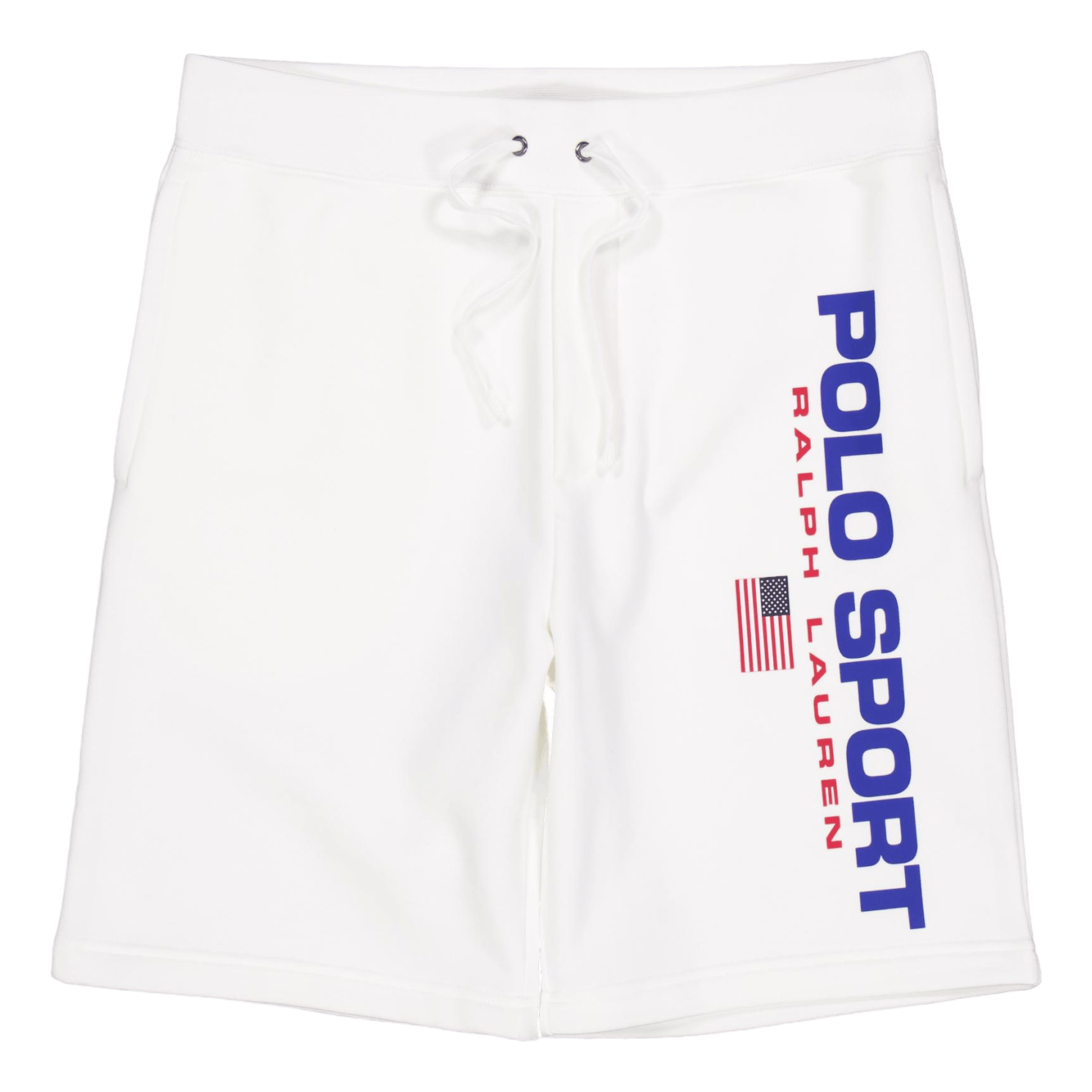8-Inch Polo Sport Fleece Short White