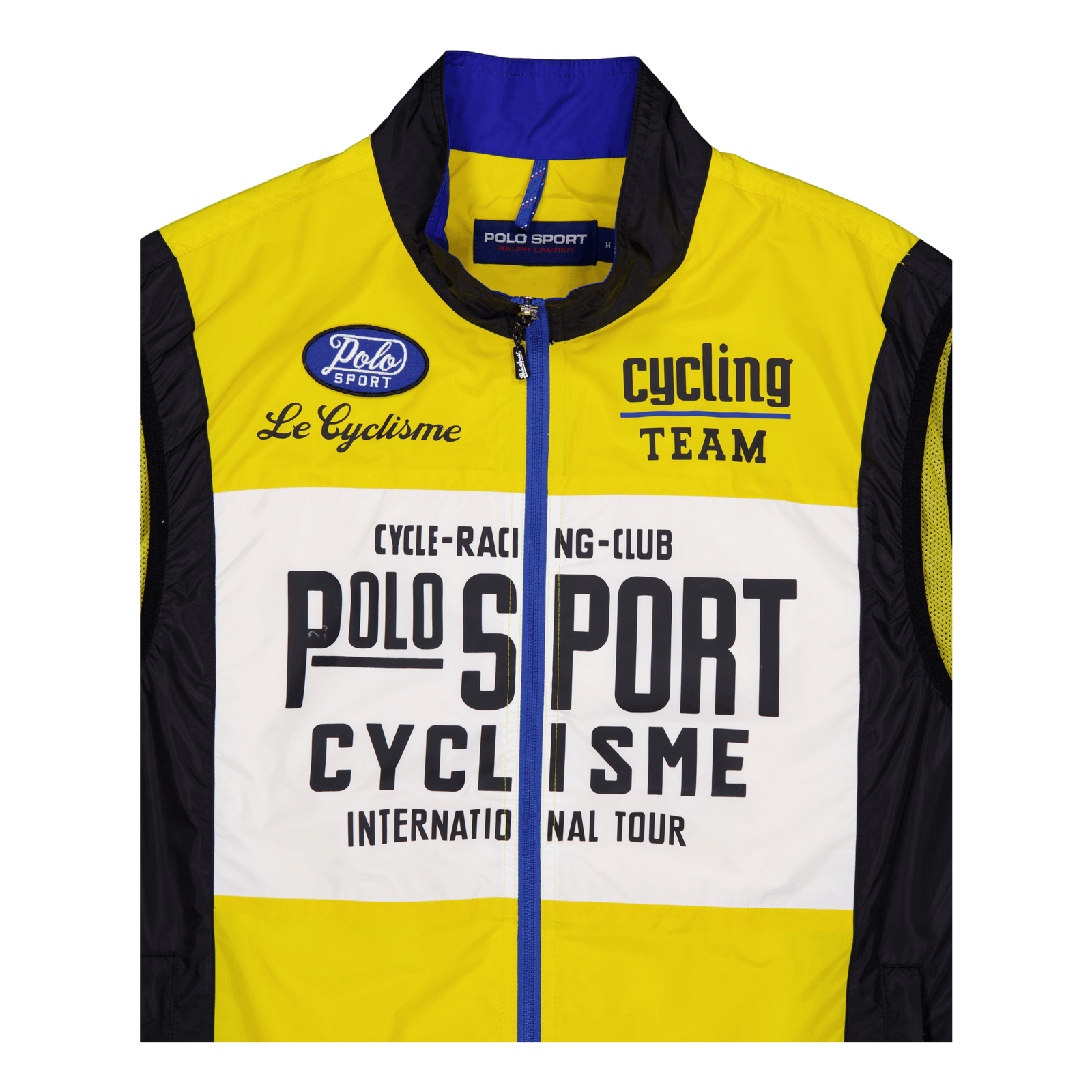 Polo Sport Water-Resistant Vest Canary Yllw/Whte/Polo Blck