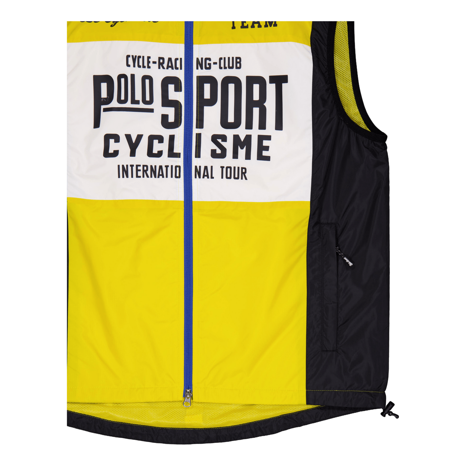 Polo Sport Water-Resistant Vest Canary Yllw/Whte/Polo Blck
