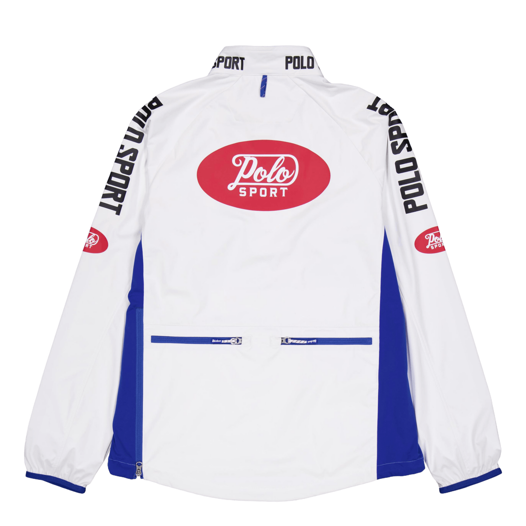 Polo Sport Water-Repellent Pullover Ceramic White/Heritage Blue
